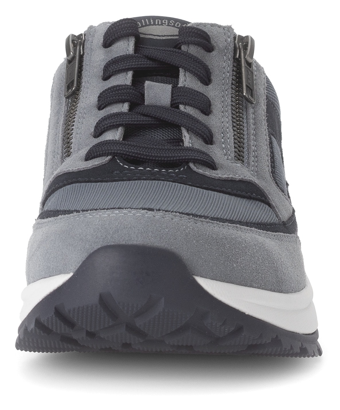 Gabor Rollingsoft Keilsneaker, Schnürschuh, Halbschuh, Freizeitschuh, Außenreißverschluss, G-Weite