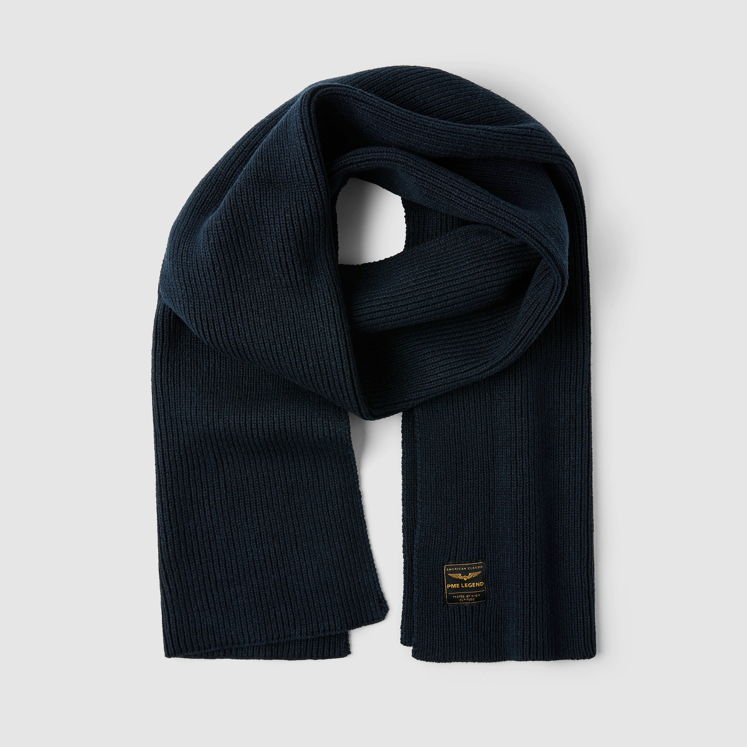 PME LEGEND Strickschal mit Logo Stickerei günstig online kaufen