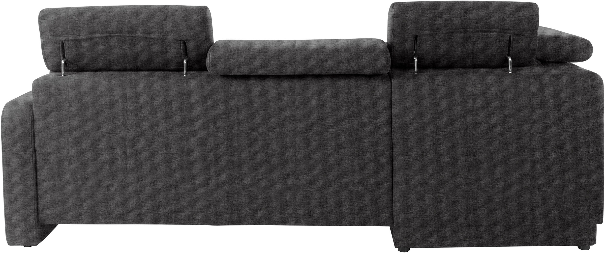 sit&more Ecksofa »Bologna L-Form«, Kopfteilverstellung, wahlweise mit Bettfunktion und Schubkasten