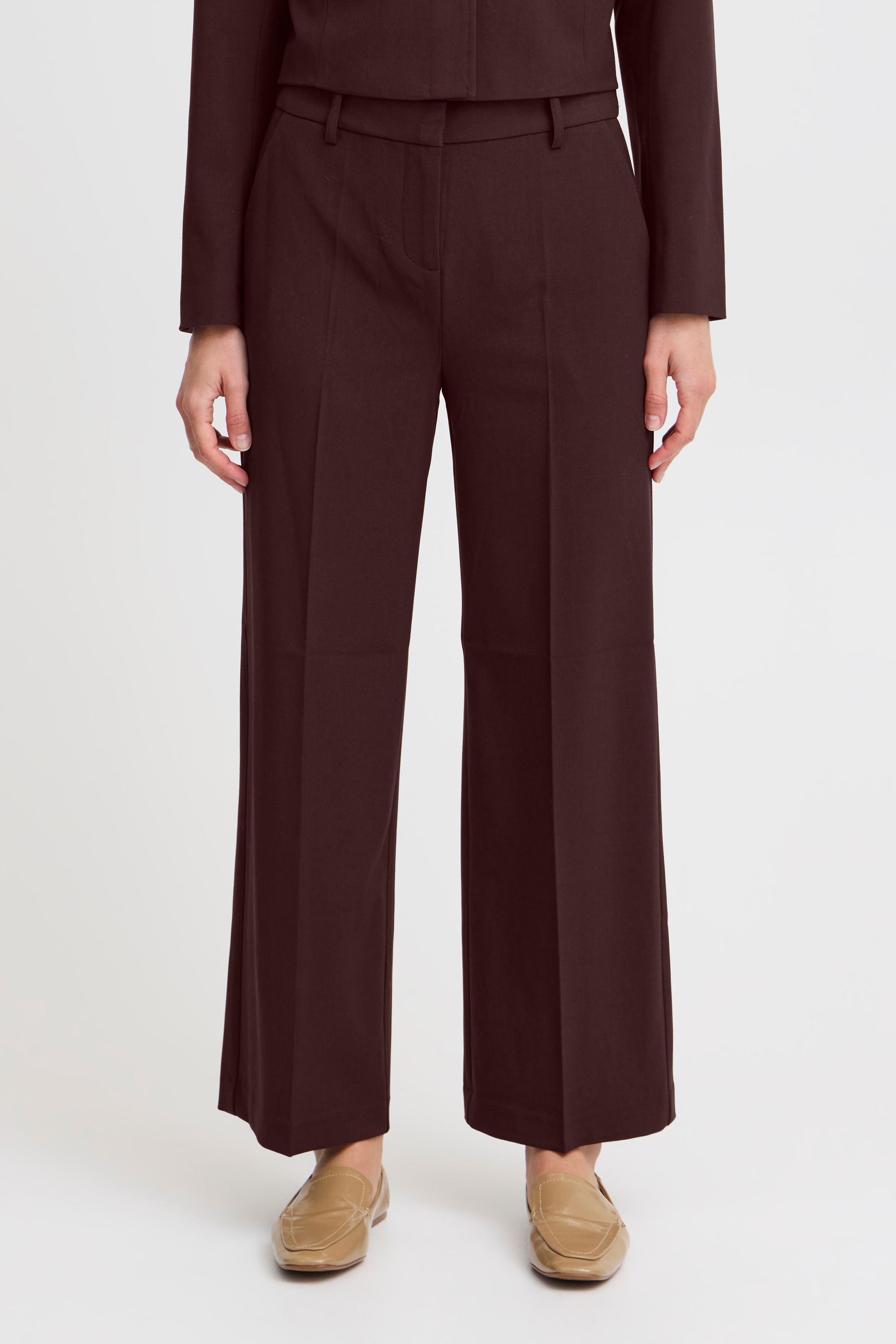 b.young Stoffhose »Stoffhose BYDANTA WIDE LEG PANTS 2 CROPPED«