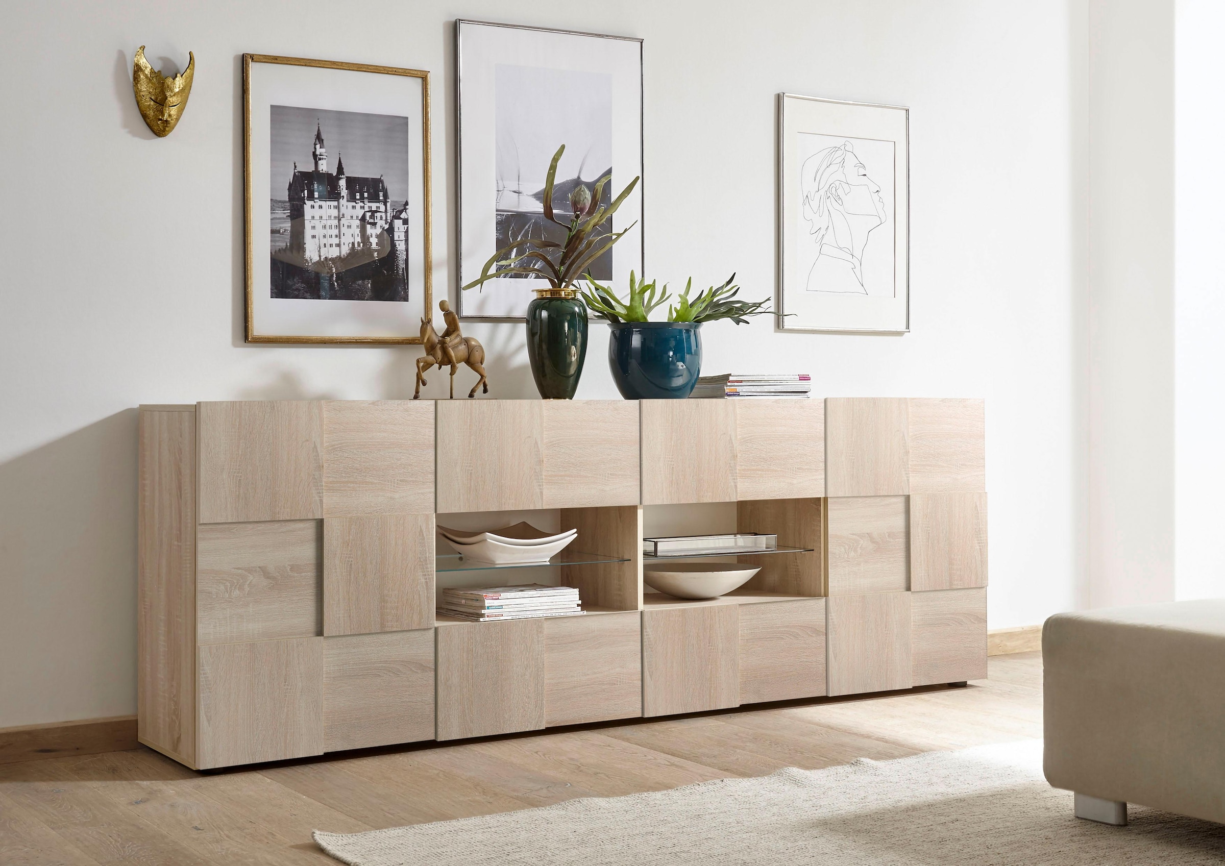 LC Sideboard »Dama«, Breite 241 cm