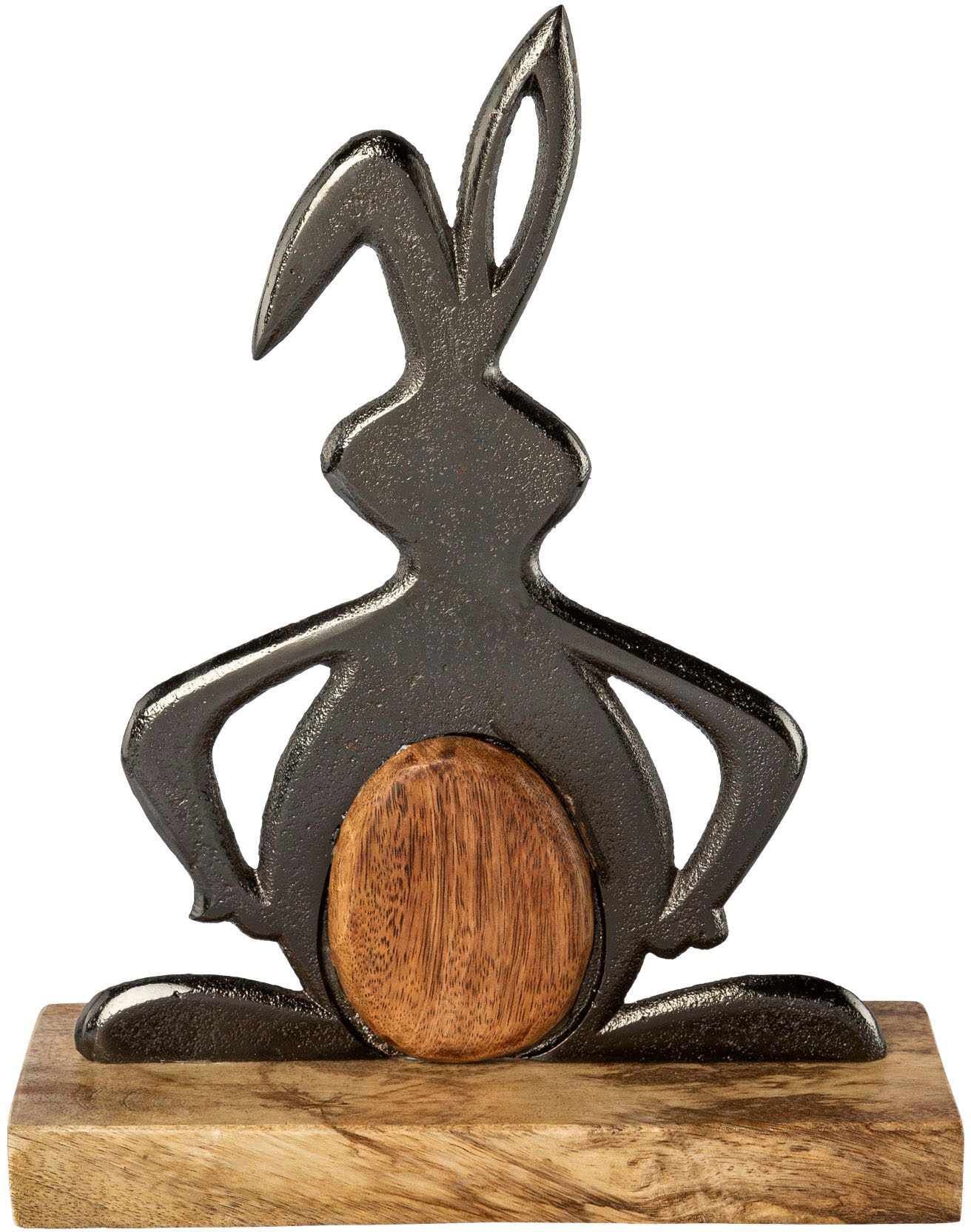 »JUSTIN«, BAUR Aluminium | Holz und Creativ Osterhase Osterdeko aus home