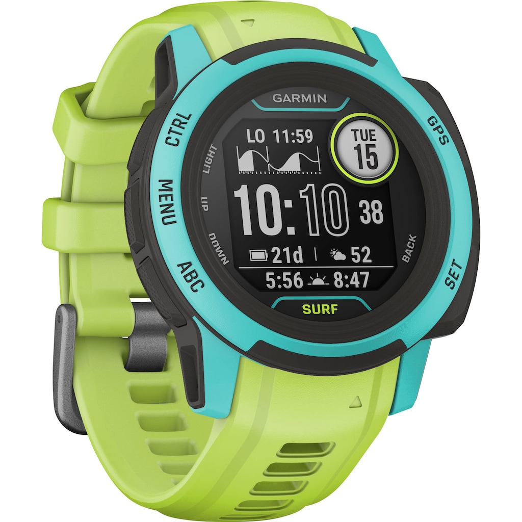 Garmin Smartwatch »INSTINCT 2S SURF EDITION« (Garmin)