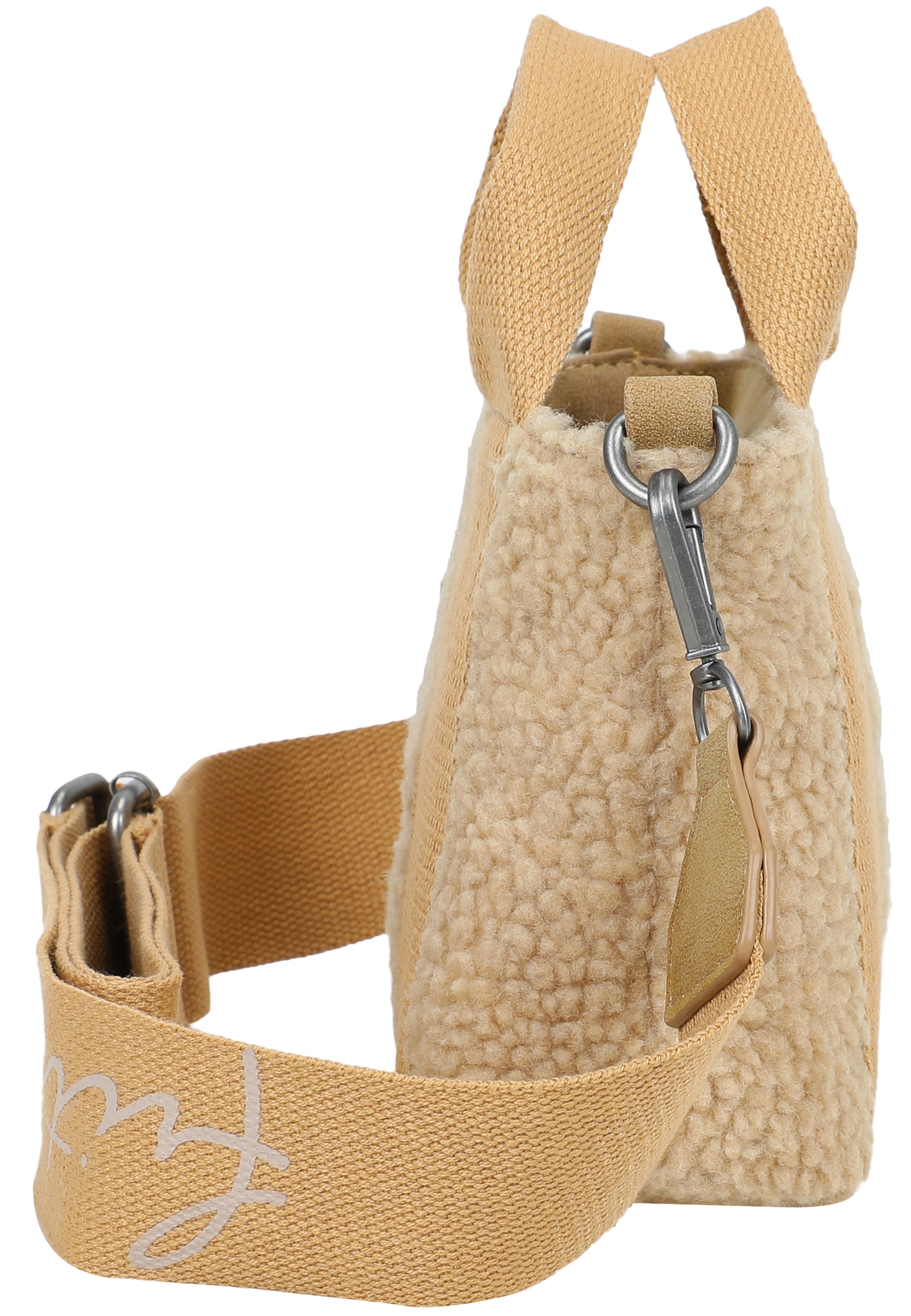 Fritzi aus Preußen Schultertasche »Fritzi Bini Limited Teddy« mit breitem Webbing-Schulterriemen