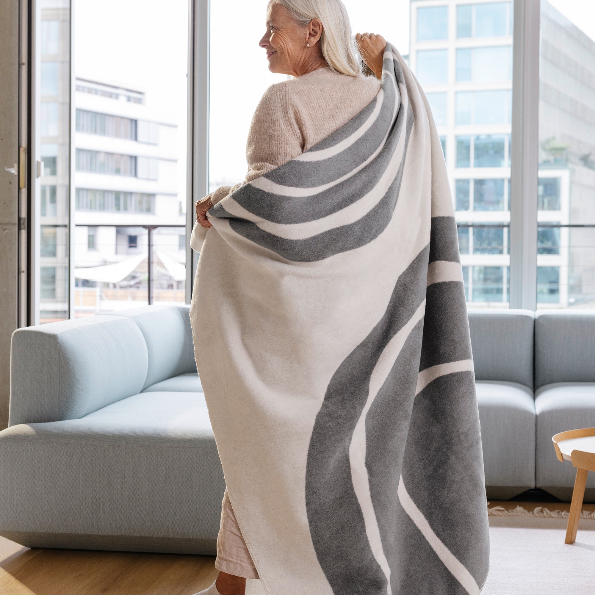 IBENA Wohndecke »Wohndecke Nottingham«, in abstraktem Design