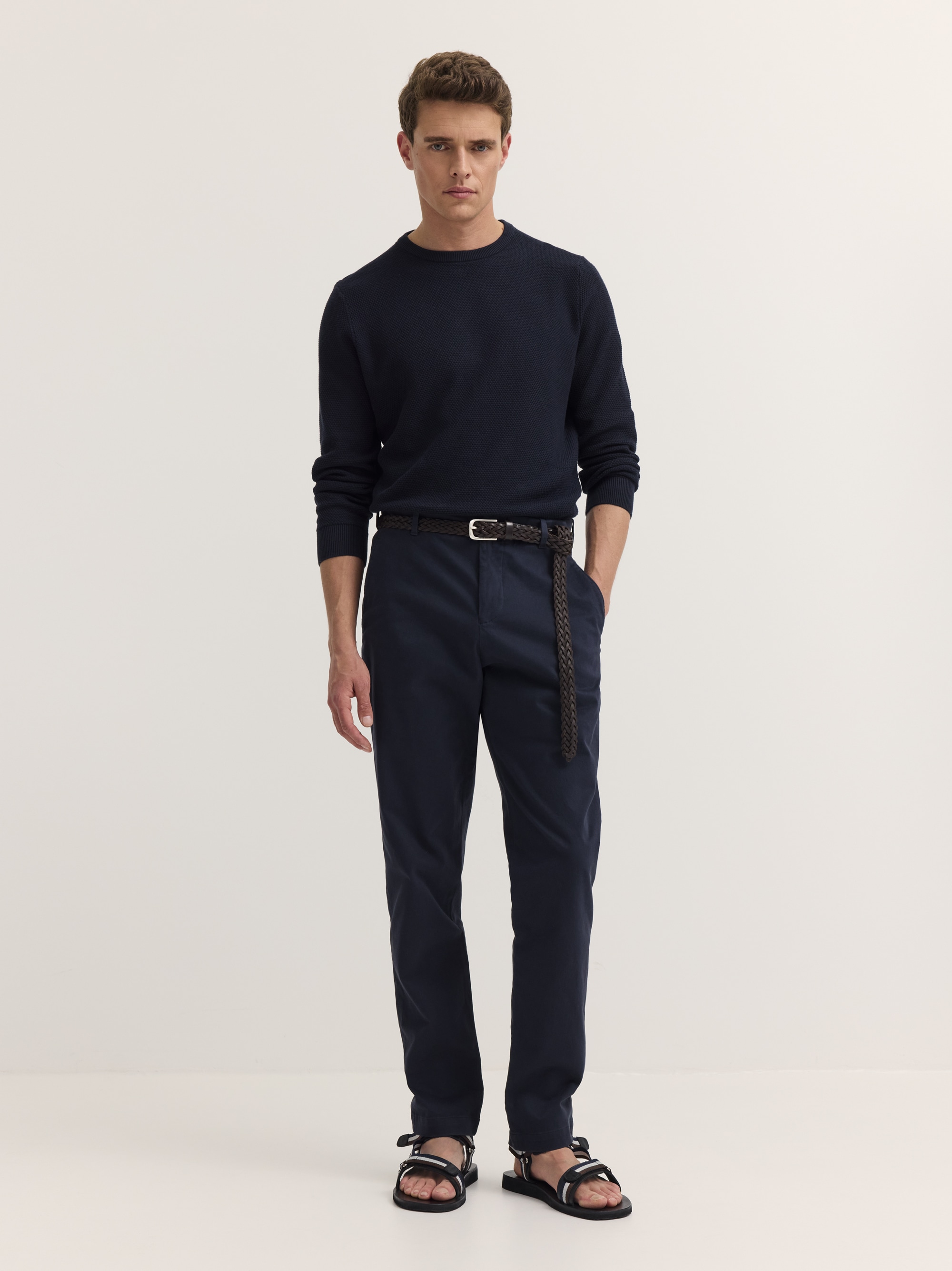 bugatti Chinohose »Tapered Fit«  aus Baumwoll-Stretch