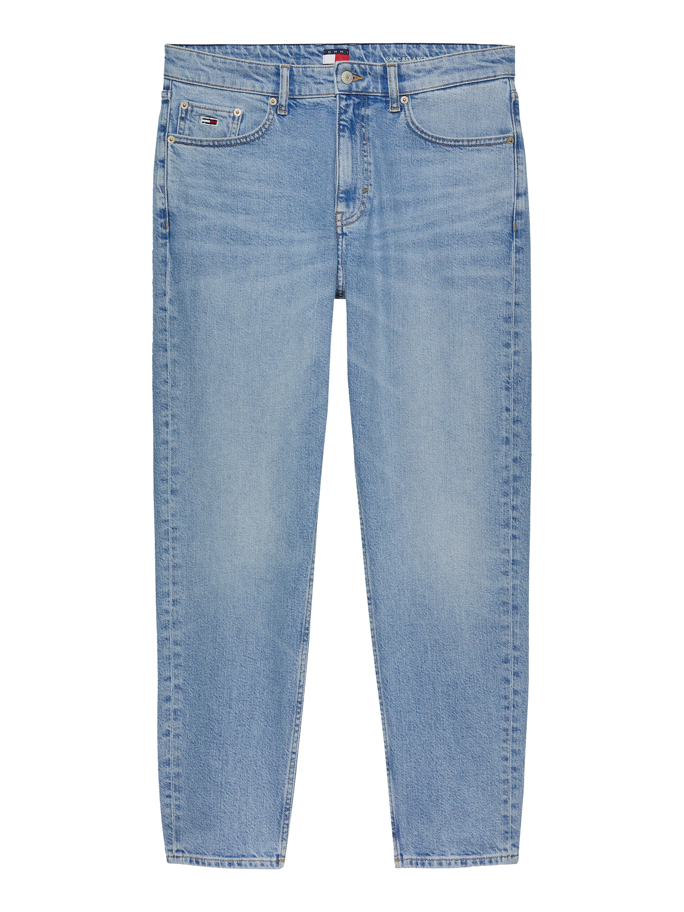 Tommy Jeans Gerade Jeans »Isaac Relaxed Tapered«, Mit Gürtelschlaufen
