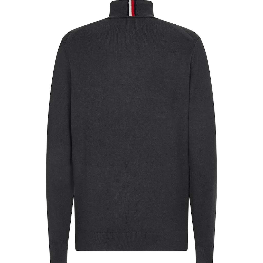 Tommy Hilfiger Rollkragenpullover »PIMA ORG CTN CASHMERE ROLL NECK«