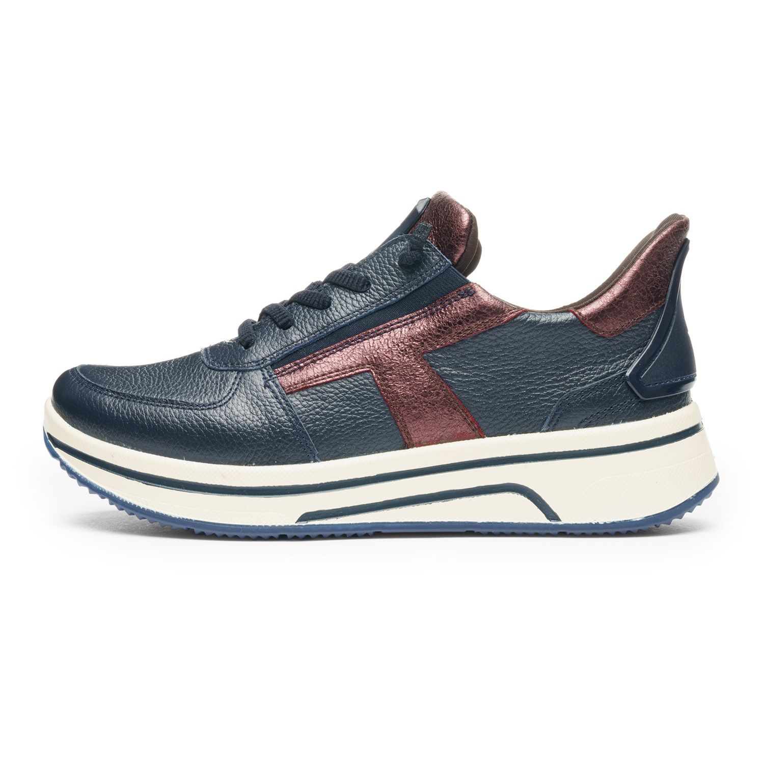 Ara Sneaker »SAPPORO«, Plateausneaker, Schnürschuh in Komfortweite H (= sehr weit)