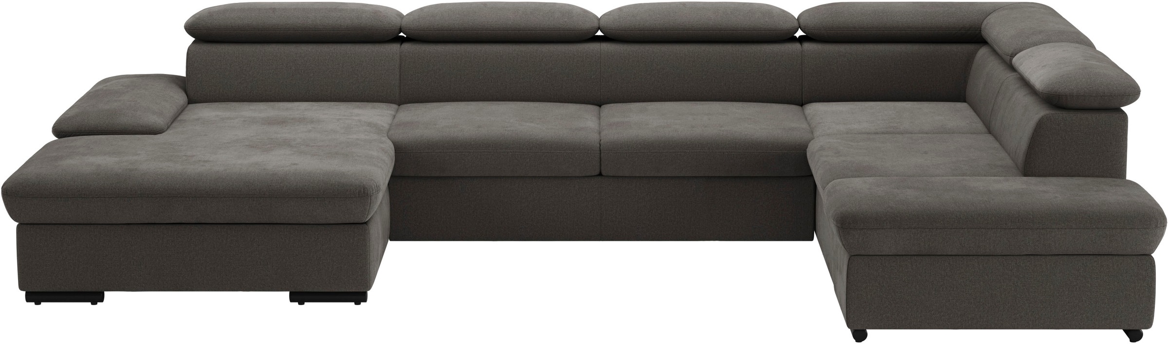 sit&more Wohnlandschaft "Alcudia U-Form" wahlweise mit Schlaffunktion