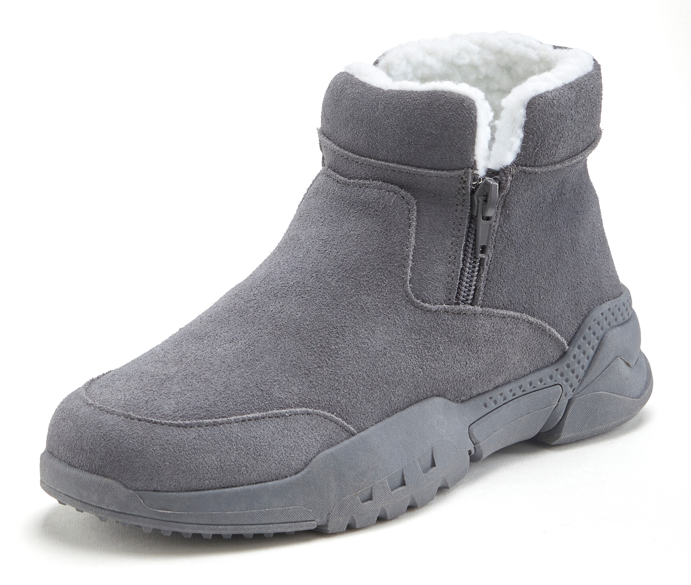 Thumbnail - Vivance Stiefelette, aus Veloursleder und mit Warmfutter, Winterstiefel, Stiefel, Boots