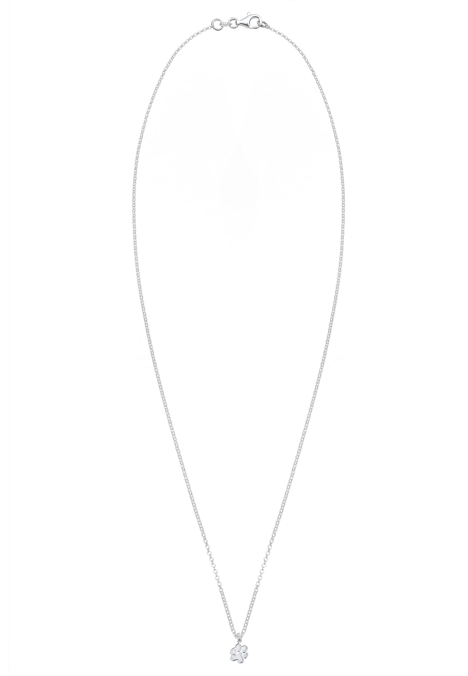 Elli Kette mit Anhänger »Pfote 925 Sterling Silber«
