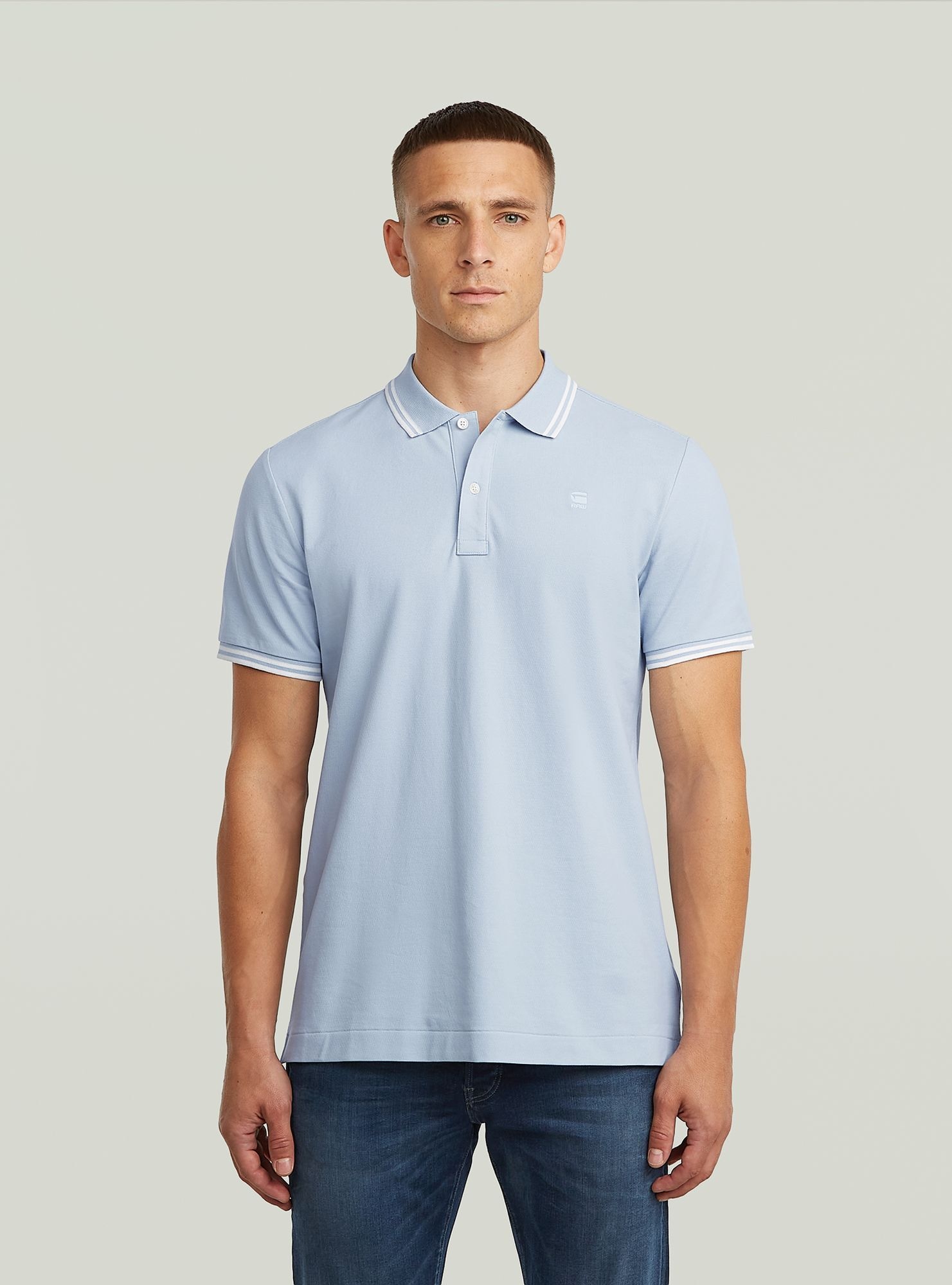 G-STAR Poloshirt »Dunda Slim Stripe Poloshirt«