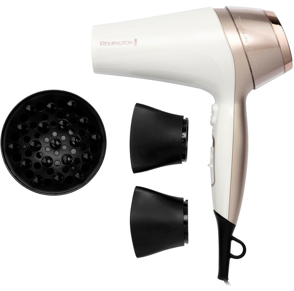 Remington Haartrockner "D5720 Thermacare PRO 2400" 2.300 W angenehmes Trocknen durch geringe Lautstärke und weniger Hitze