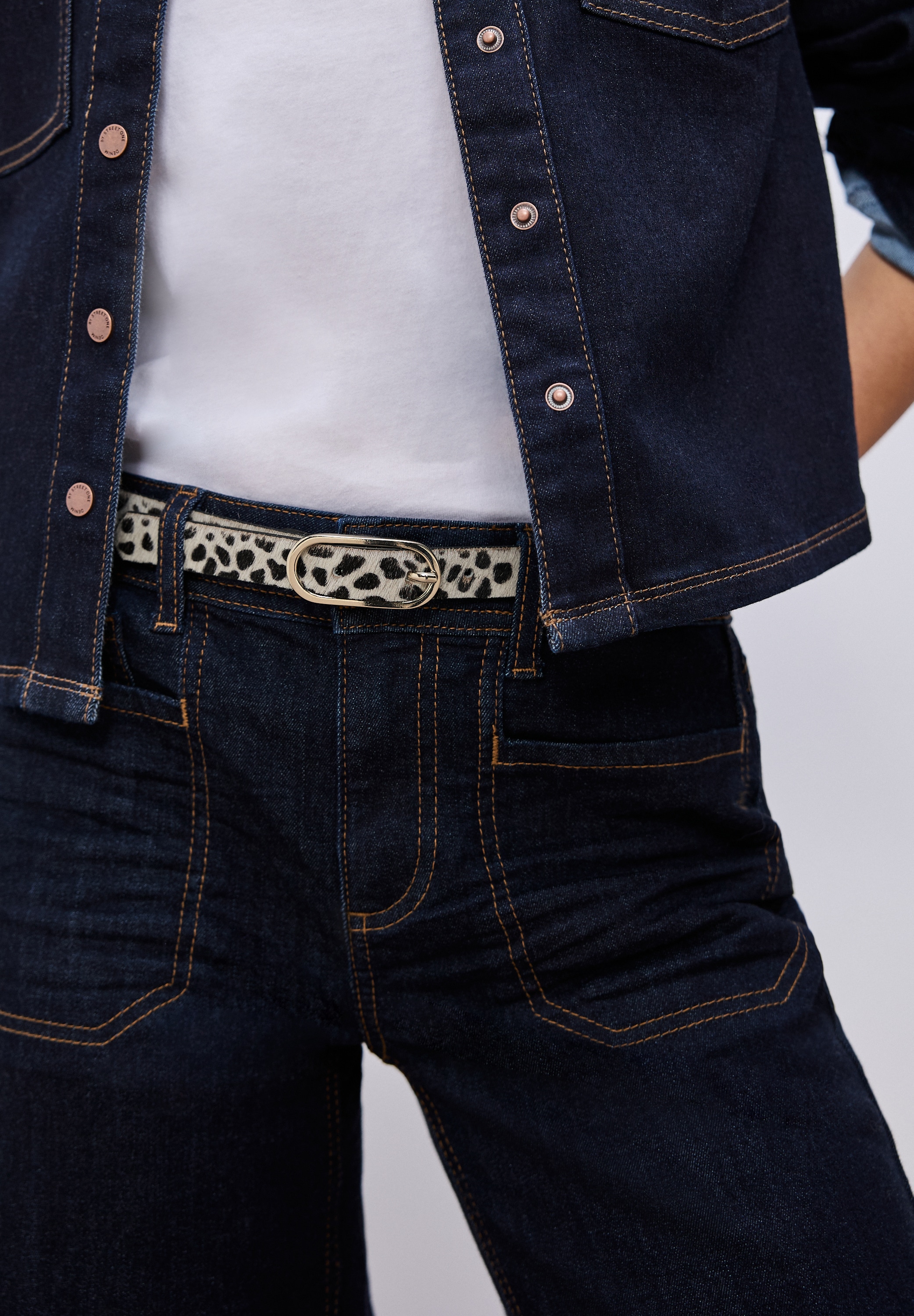 STREET ONE Ledergürtel Echtleder günstig online kaufen