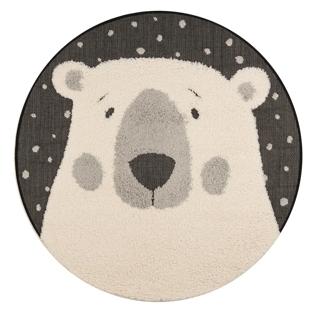 HANSE Home Kinderteppich »Icebear Emmet«, rund