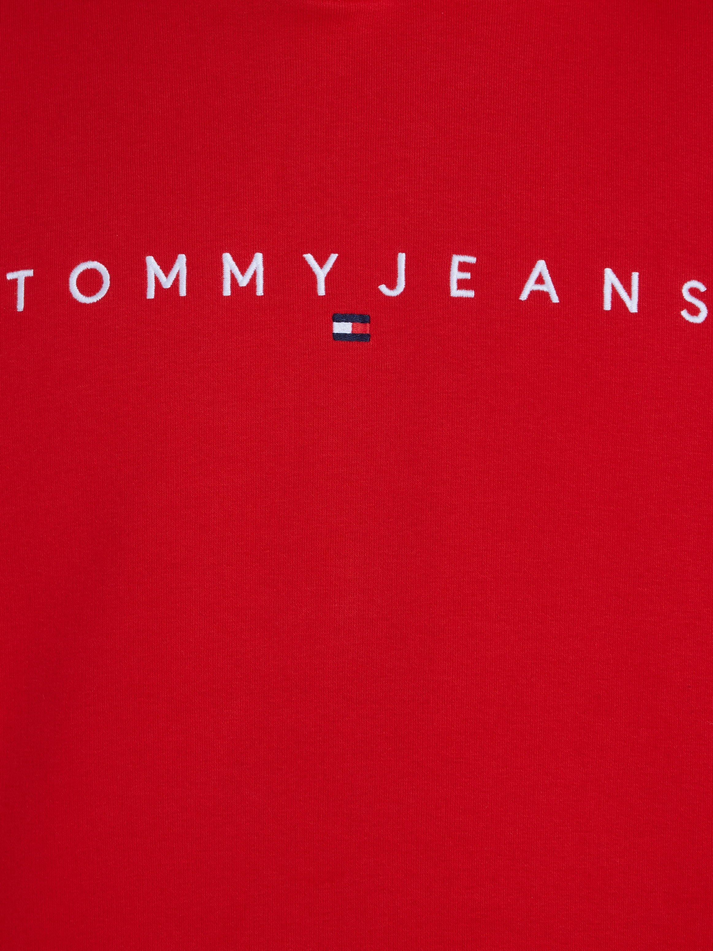 Tommy Jeans Plus Kapuzensweatshirt »TJM REG LINEAR LOGO HOODIE EXT«, hoher Tragekomfort, Große Größen