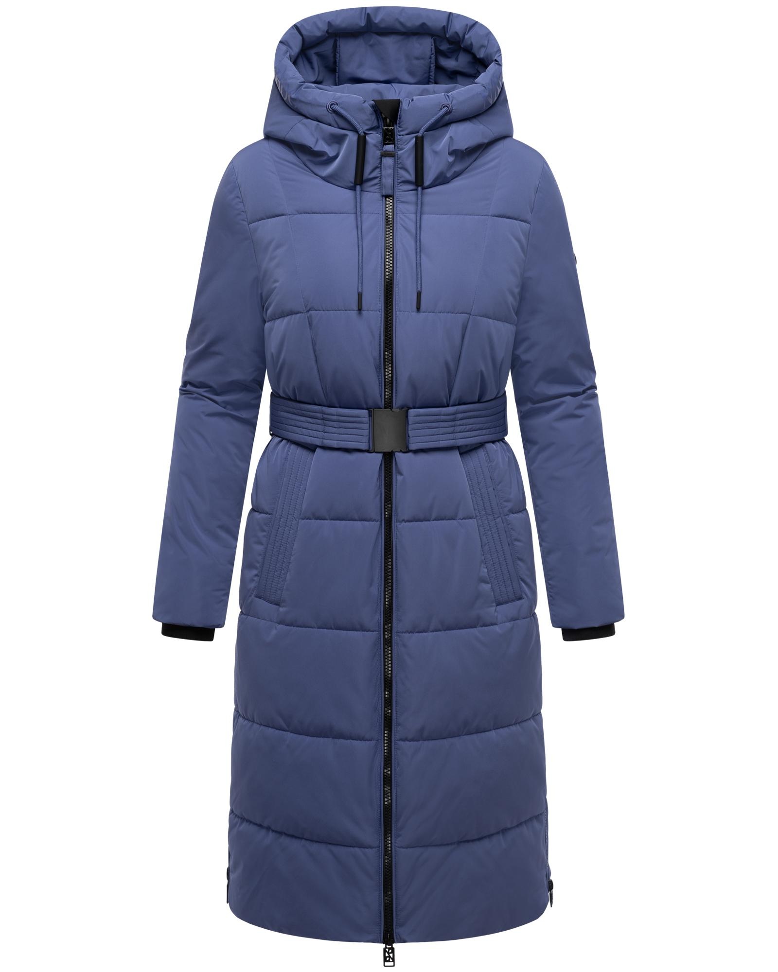 Navahoo Steppmantel "Herbstnebel 14", langer Damen Wintermantel mit Taillen günstig online kaufen