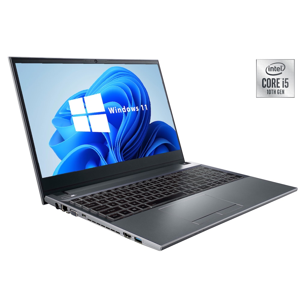 Hyrican Notebook »1699«, 39,62 cm, / 15,6 Zoll, Intel, Core i5, UHD Graphics, 960 GB SSD, 16GB RAM