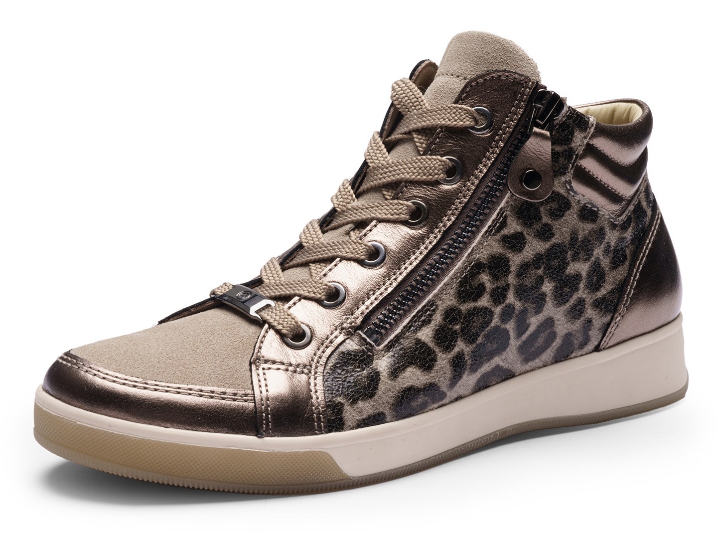 Ara Sneakerboots »ROM«, Hightop Sneaker, Schnürboots in Bequemweite G (= weit)