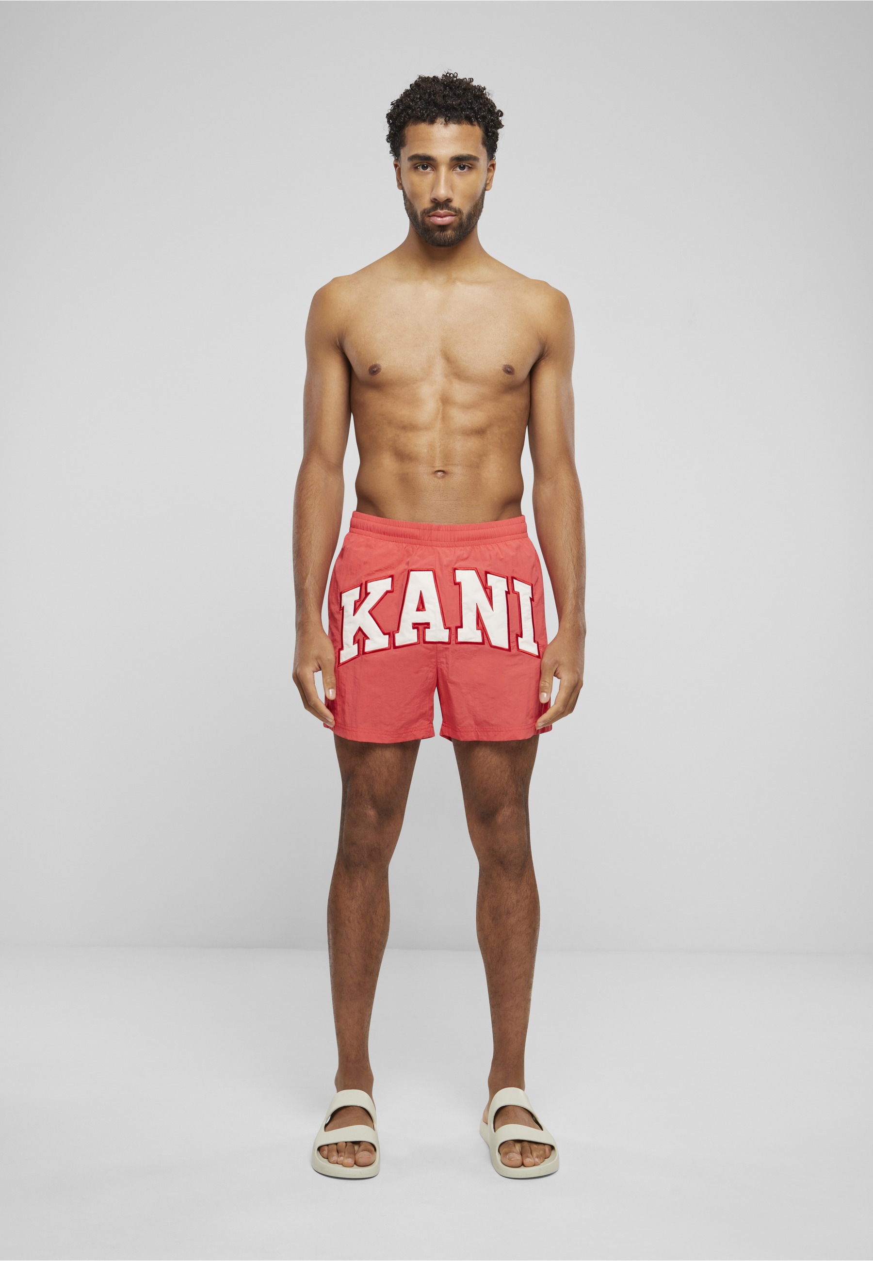 Karl Kani Badeshorts »Karl Kani Herren KM241-052-2 Karl Kani Serif Board Shorts«