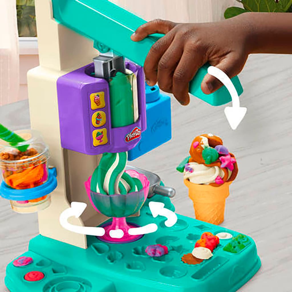 Hasbro Knete »Play-Doh, Bunte Regenbogen Eismaschine«