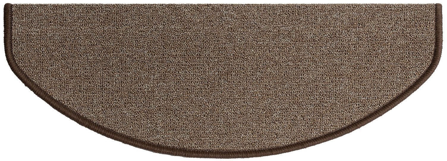 OTTO home Stufenmatte "Blackburn, melierte Schlinge" halbrund 4 mm Höhe große Farbauswahl, selbstklebend, auch als Set 15 Stück