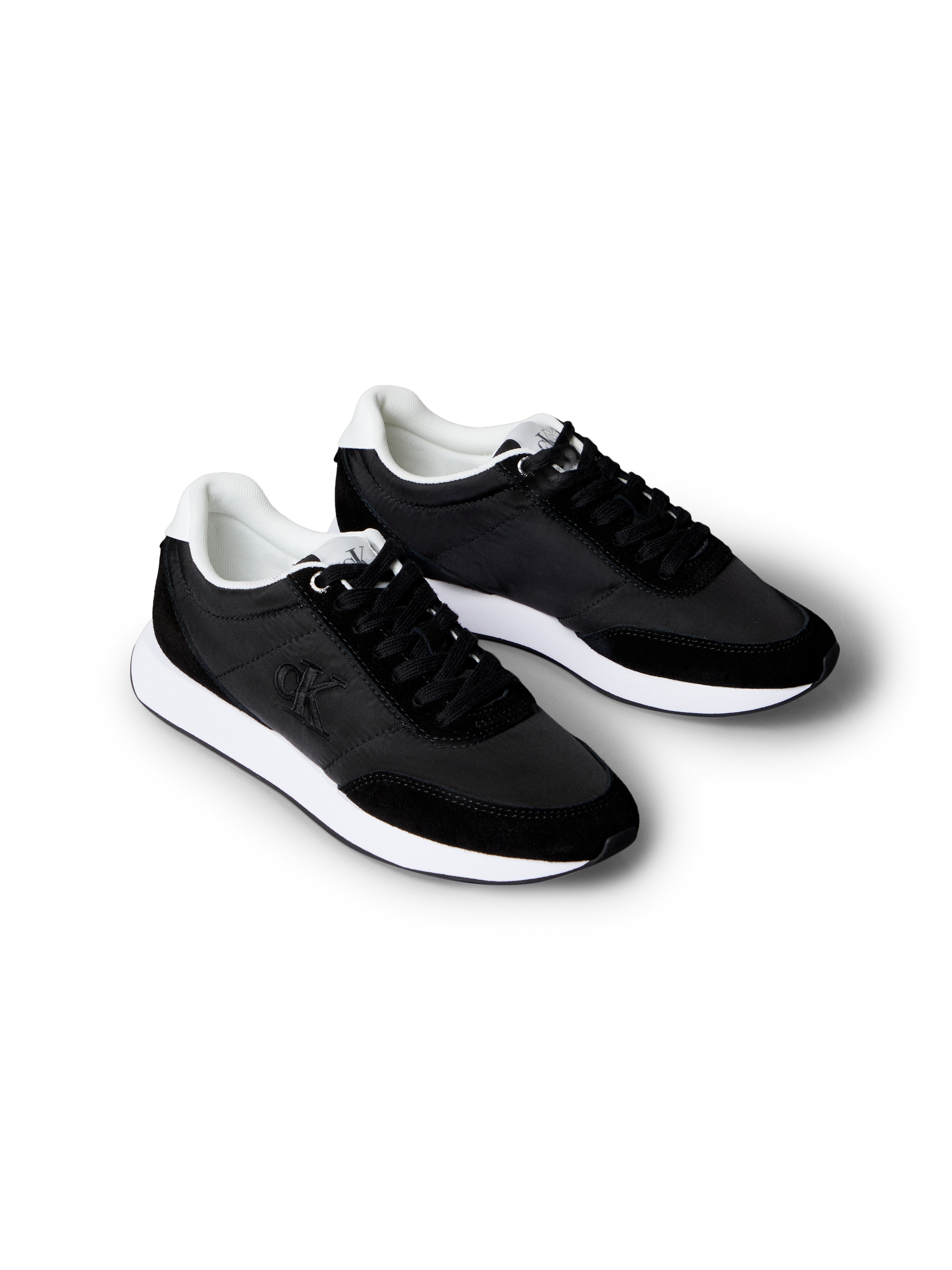 Calvin Klein Jeans Sneaker "RETRO RUNNER ESS MIX MAT", Schnürschuh, Runner- günstig online kaufen