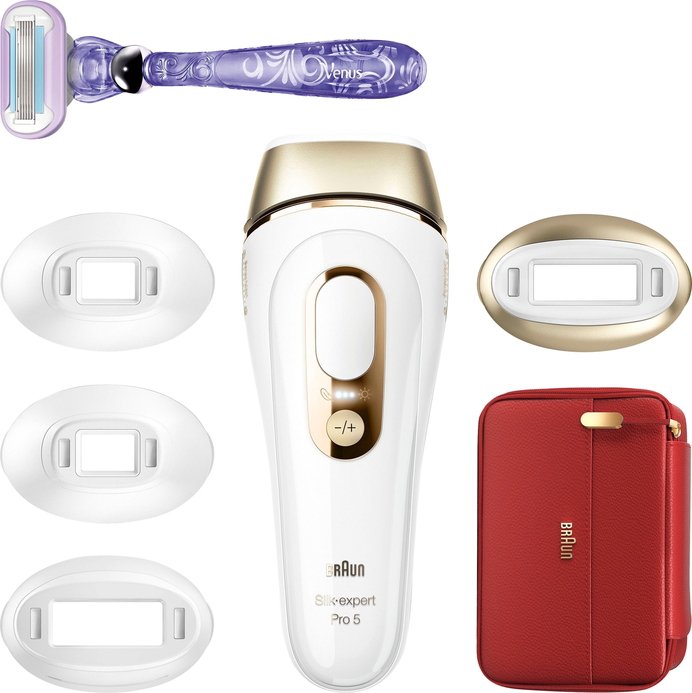 bestellen IPL-Haarentferner BAUR PL5387«, Braun Pro »Silk-Expert online 2.0 400.000 Pro Lichtimpulse, | Skin Sensor 5