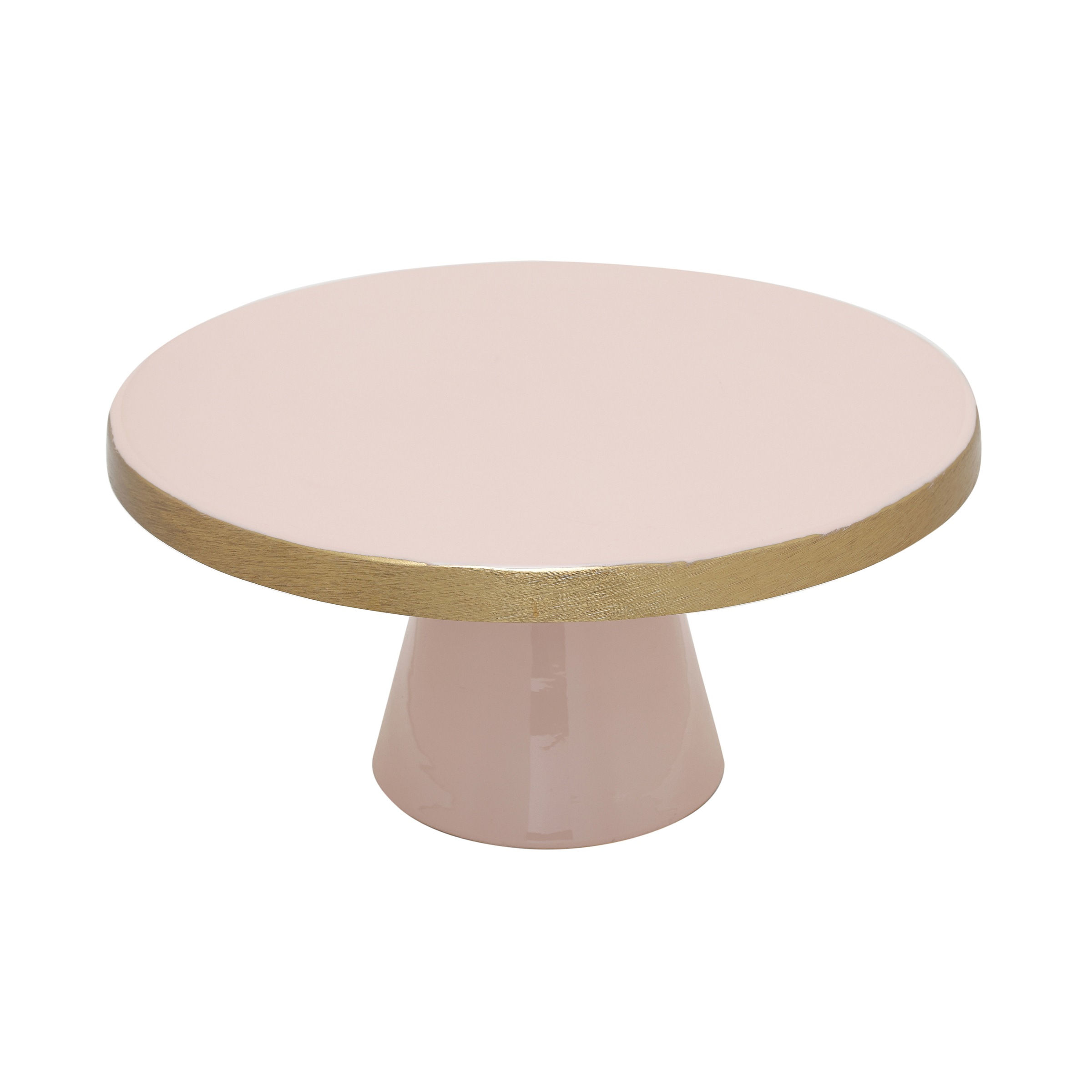Kayoom Kuchenplatte »Kuchenplatte Art Deco 2035«, Handarbeit, schicke Serviermöglichkeit, Goldakzente