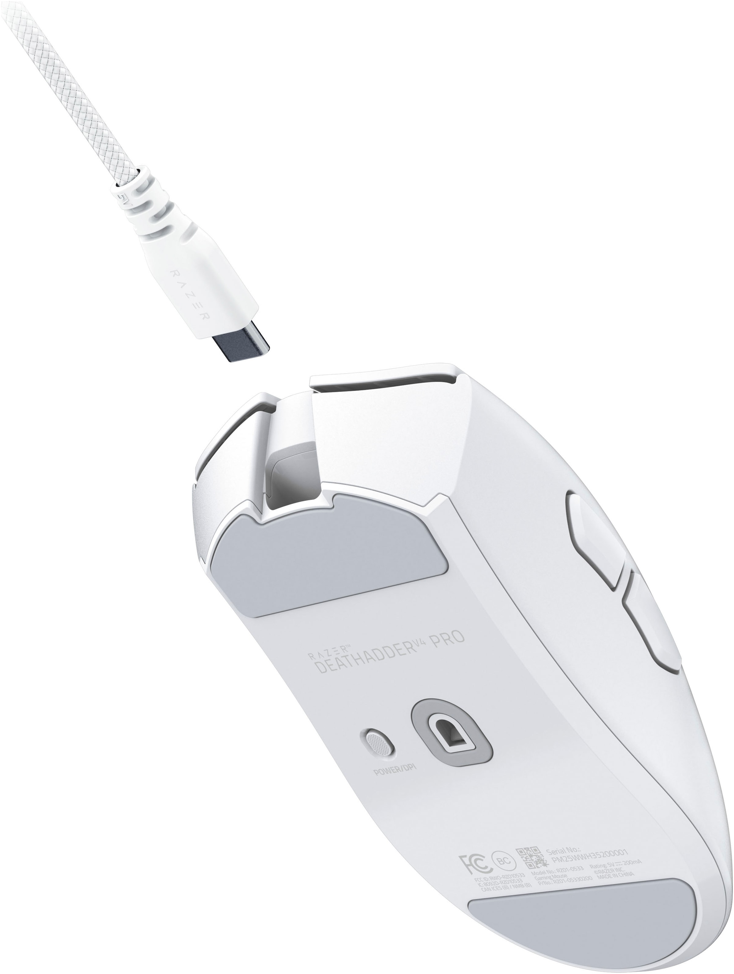 RAZER Gaming-Maus »DeathAdder V4 Pro« kabelgebunden | kabellos