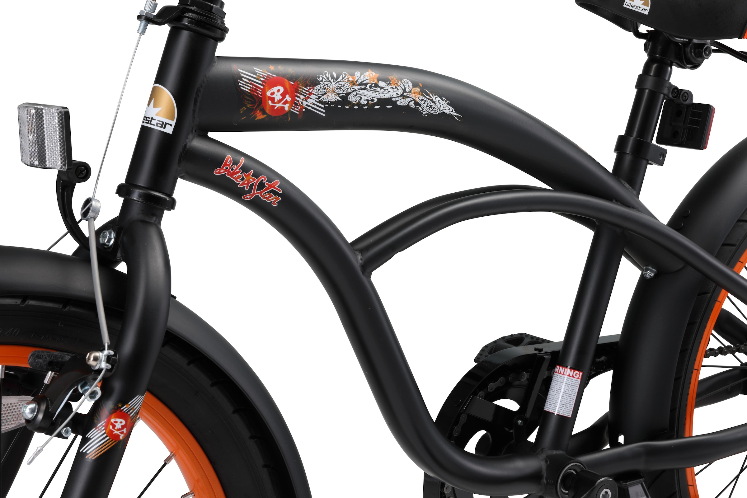 Bikestar Jugendfahrrad »Cruiser«, 1 Gang, für Herren