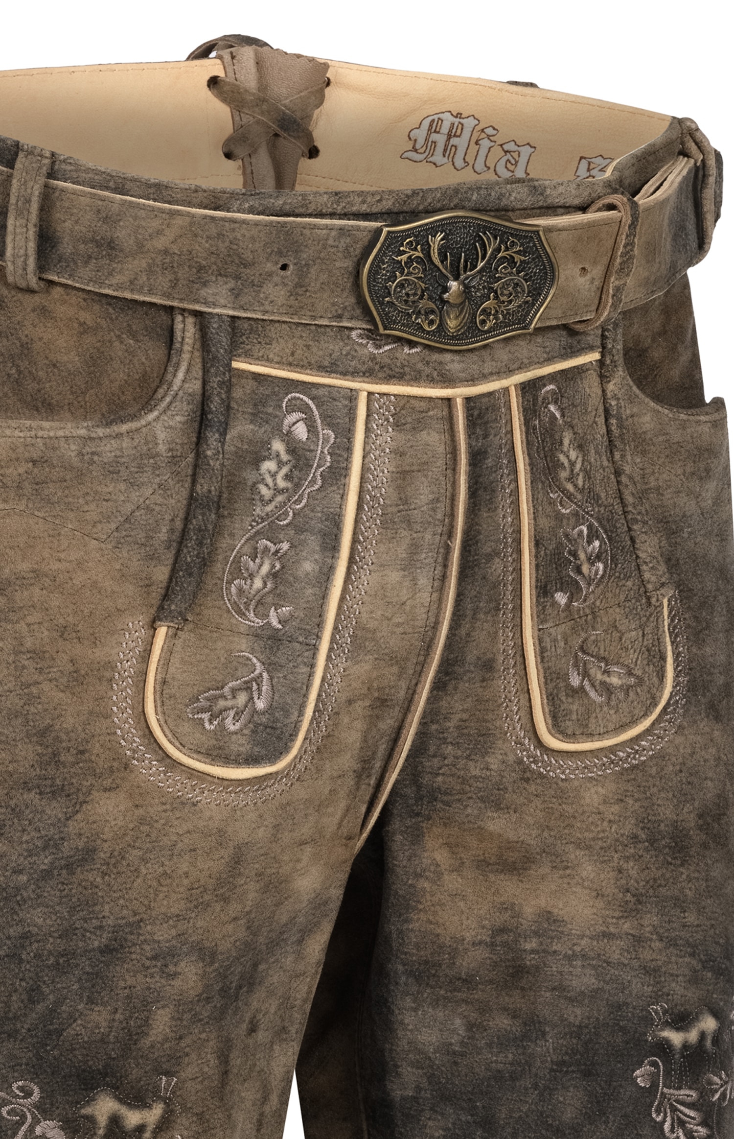 Nübler Trachtenlederhose »Lederhose Pertran«