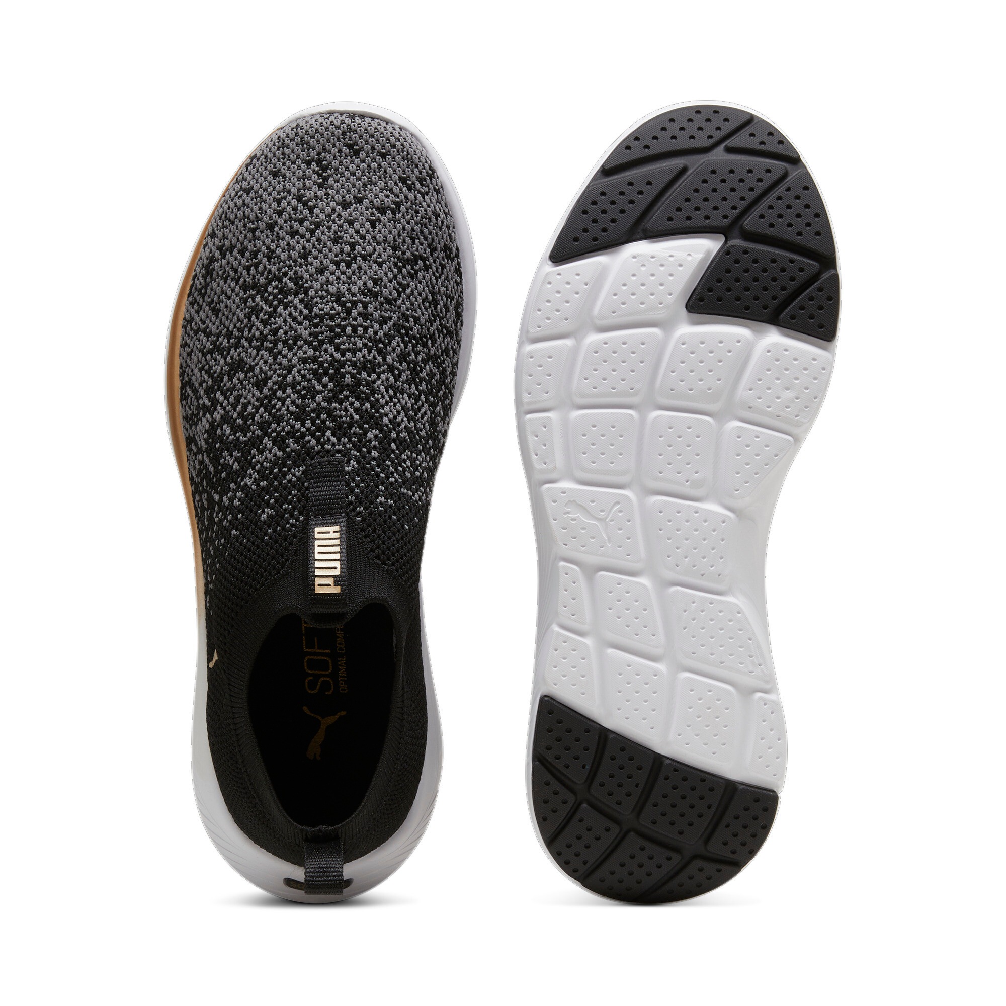 Puma Softride Remi Slip-On Knit Wns Sneaker Black 40 3