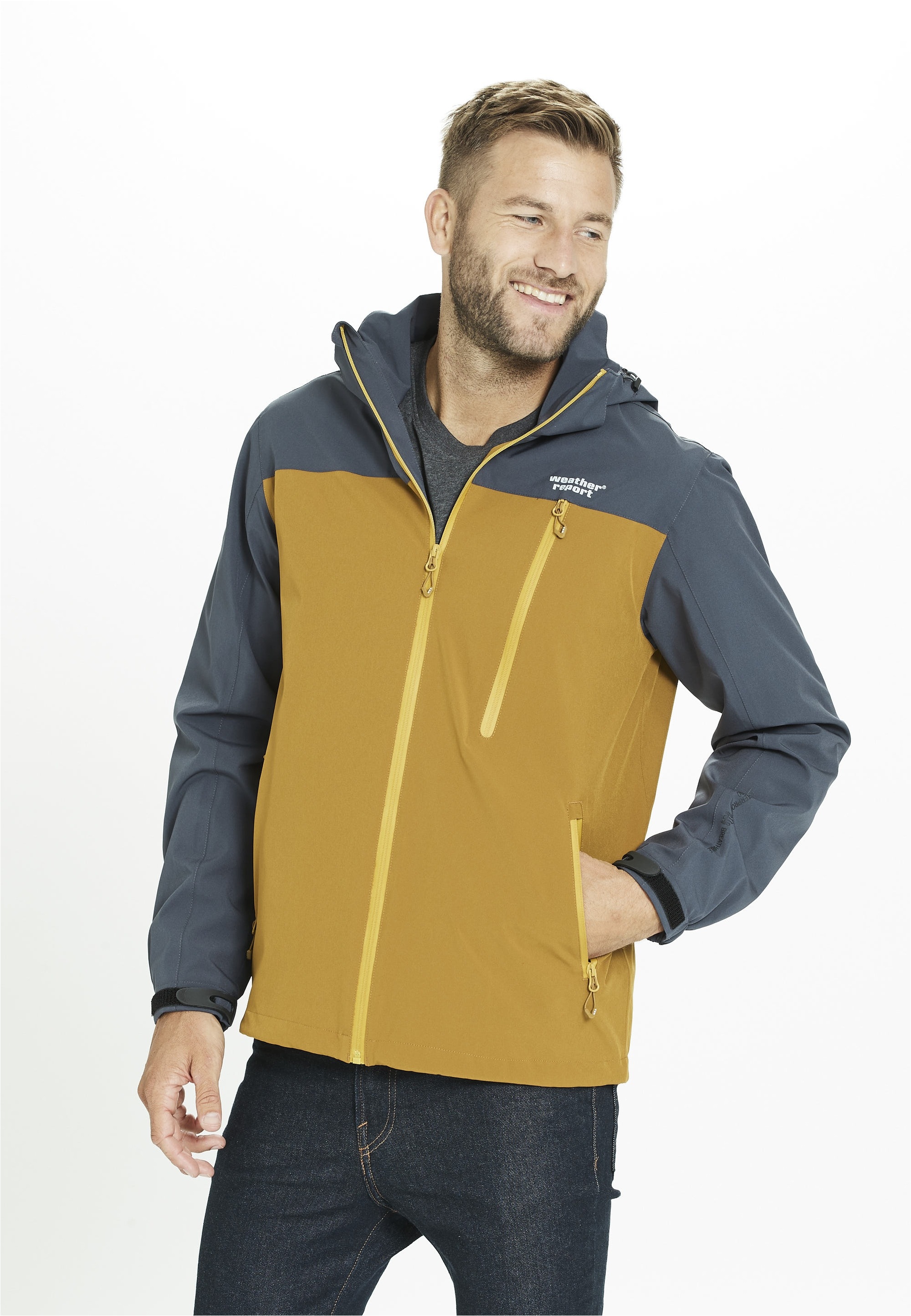 WEATHER REPORT Outdoorjacke »DELTON W-PRO15000«, mit umweltfreundlicher Beschichtung (PFC-Frei)