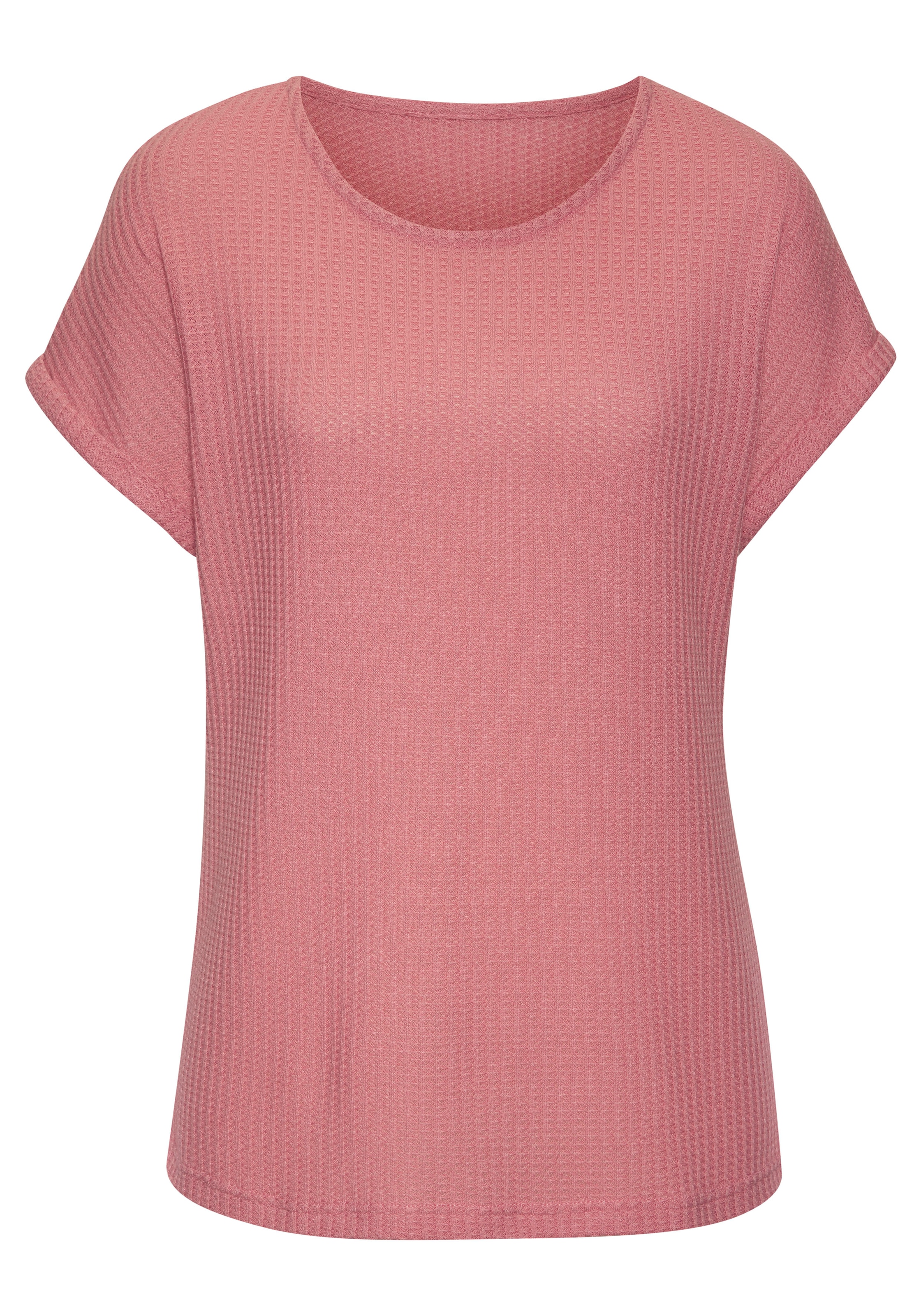 Vivance Kurzarmshirt »aus weicher Piqué-Qualität«