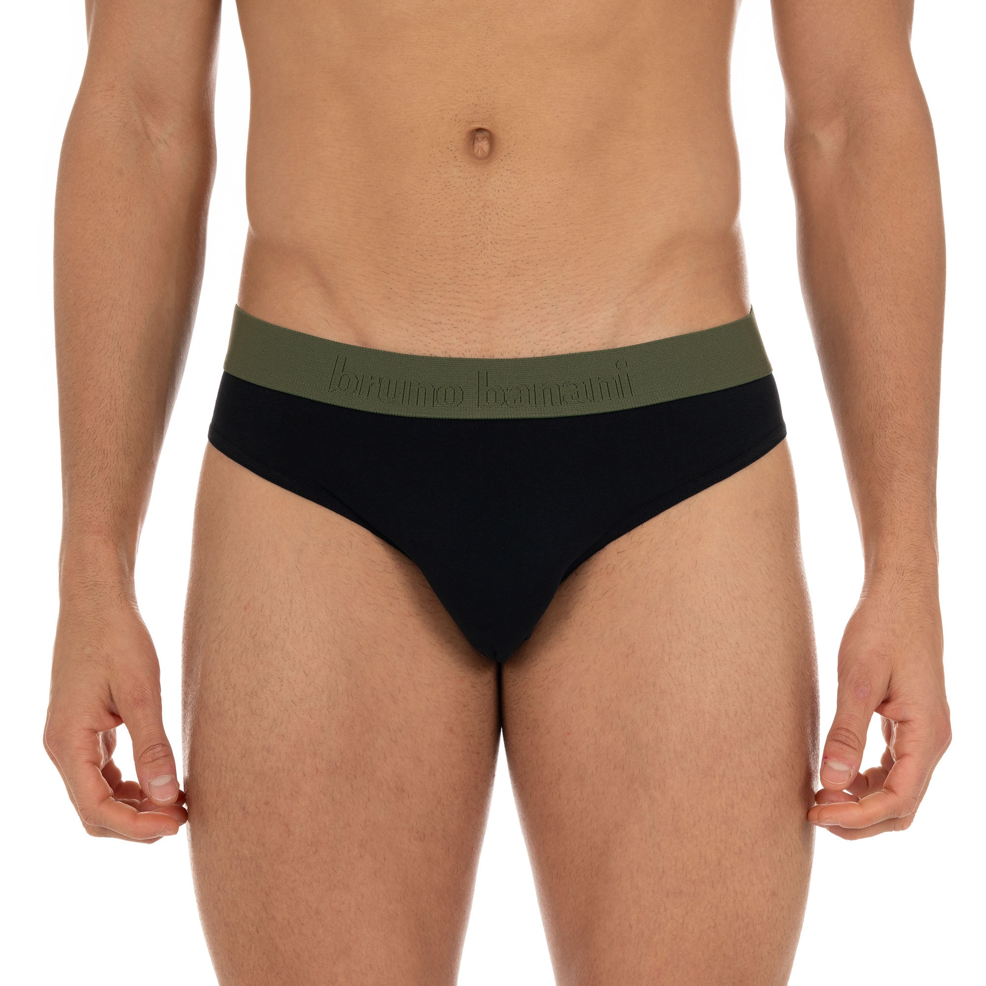 Bruno Banani Slip »Flowing«, (2er Pack), mit Logobund