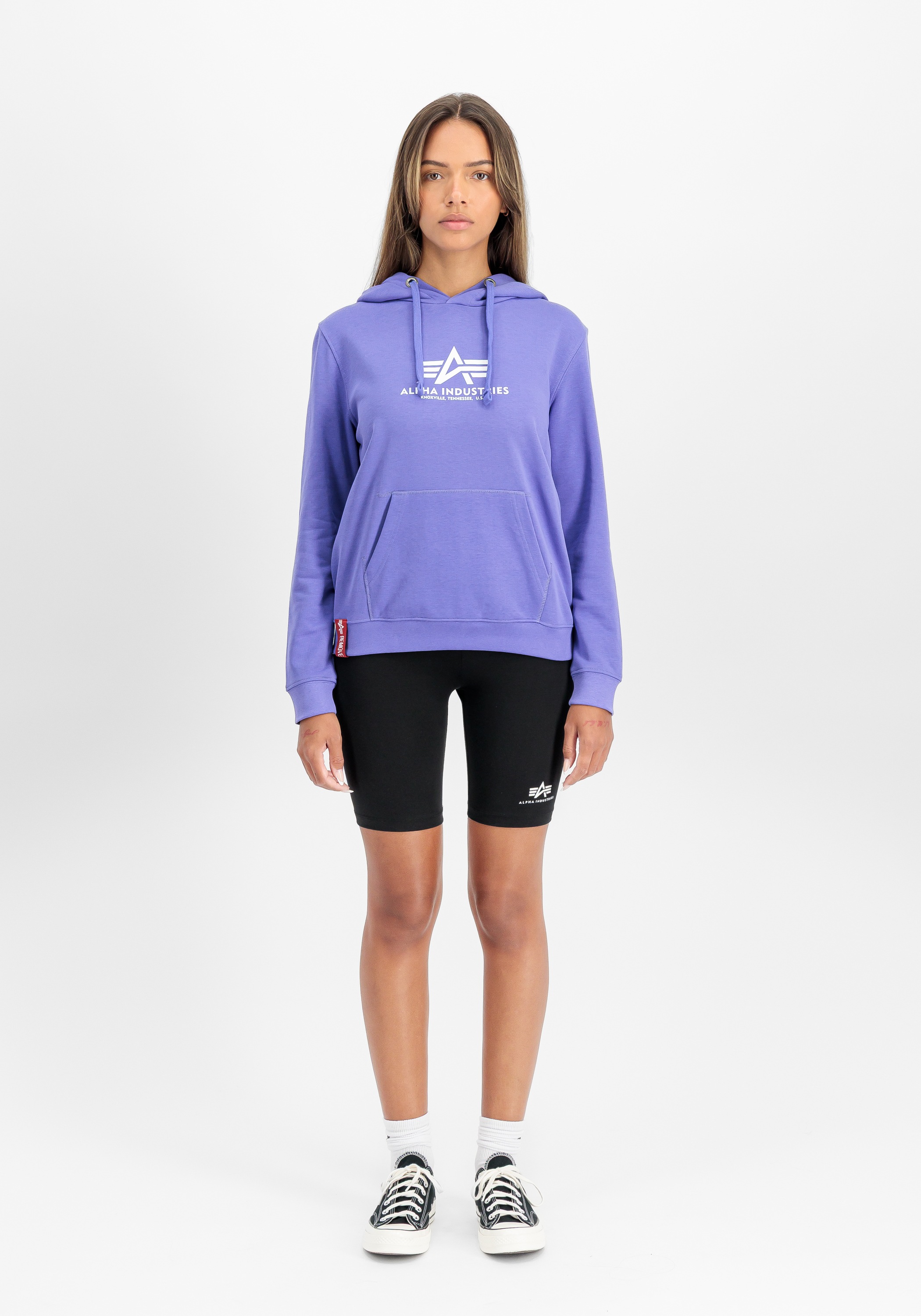 Thumbnail - Alpha Industries Hoodie "Alpha Industries Women - Hoodies New Basic Hoodie BL W"