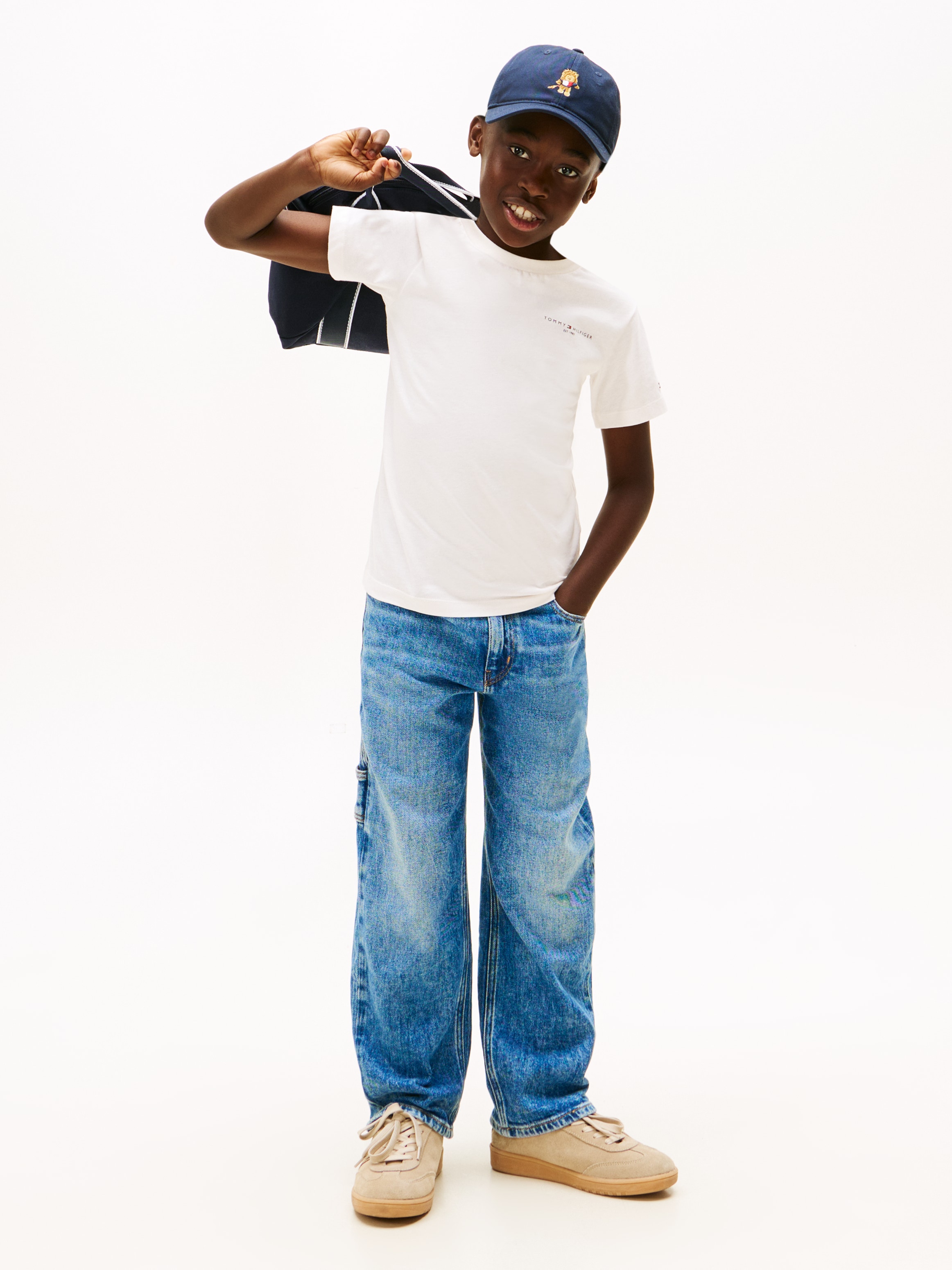 Tommy Hilfiger T-Shirt »MINI CORP T-SHIRT« Kinder bis 16 Jahre