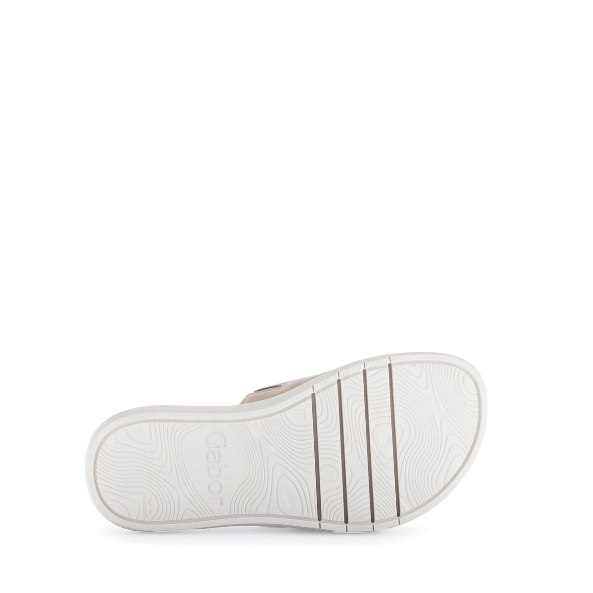 Pantolette GABOR "Pantolette", Damen, Gr. 36, gold, Schuhe Pantolette 3