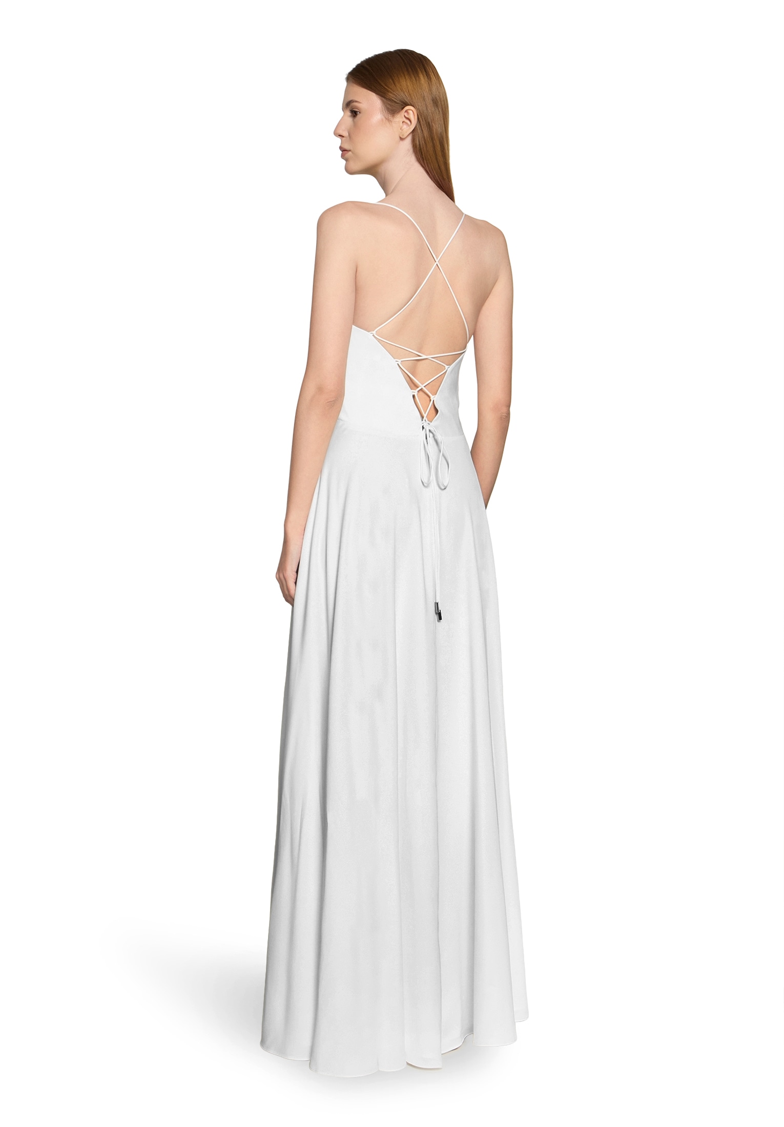 Vera Mont Abendkleid »Damen mit Wasserfallausschnitt« Ohne Tasche Material