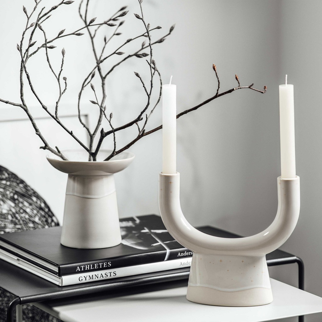 like. by Villeroy & Boch Dekovase »Vase Winter Glow 15,1 cm beige«