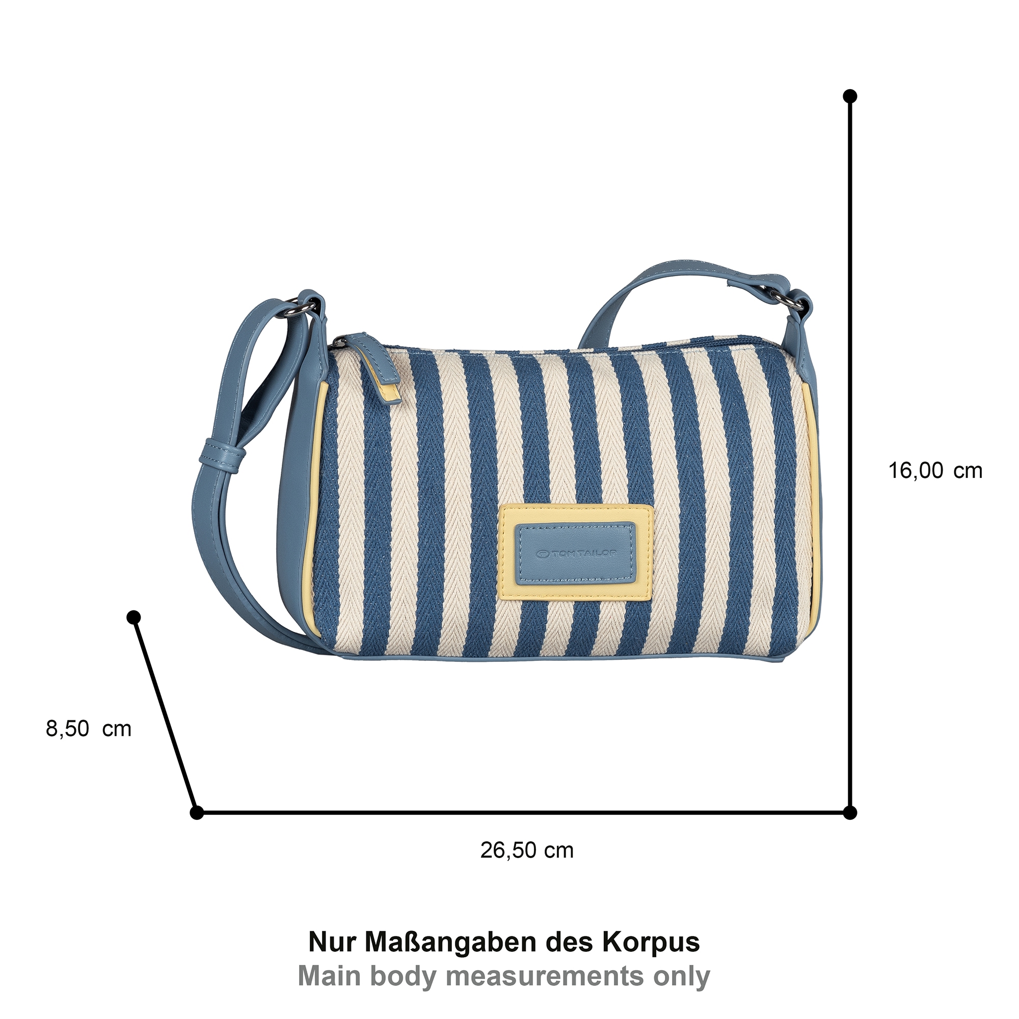 TOM TAILOR Umhängetasche »Malie« Schultertasche, Handtasche Damen, Mini Bag