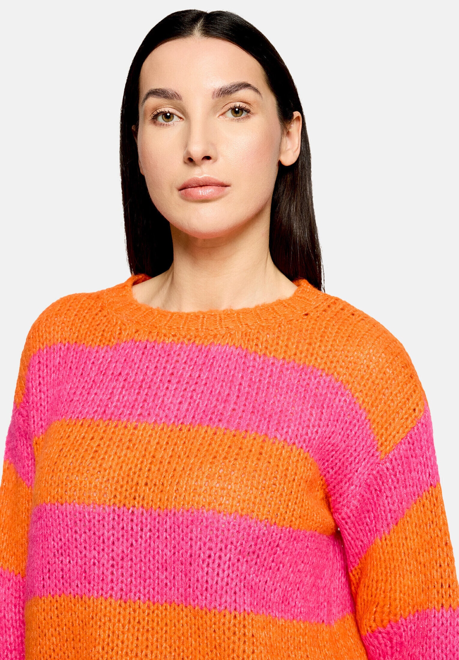 Cartoon Strickpullover »Damen mit Rundhalsausschnitt« 1 tlg.