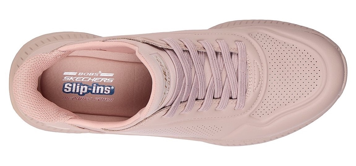 Skechers Slip-On Sneaker »BOBS SQUAD 4«, Slipper, Freizeitschuh mit Slip-ins zum Schlupfen