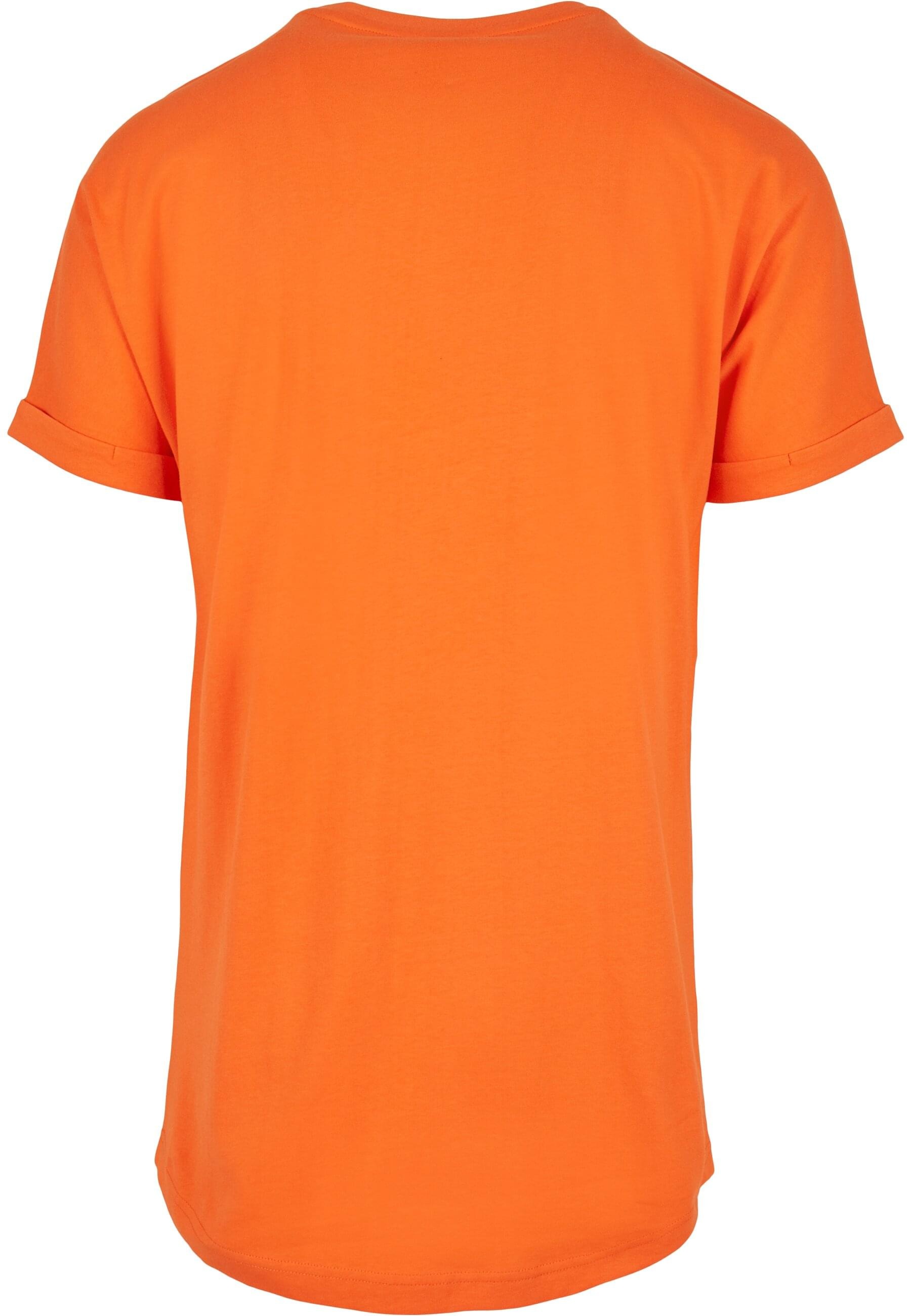 URBAN CLASSICS T-Shirt »Urban Classics Herren Long Shaped Turnup Tee«, (1 tlg.)