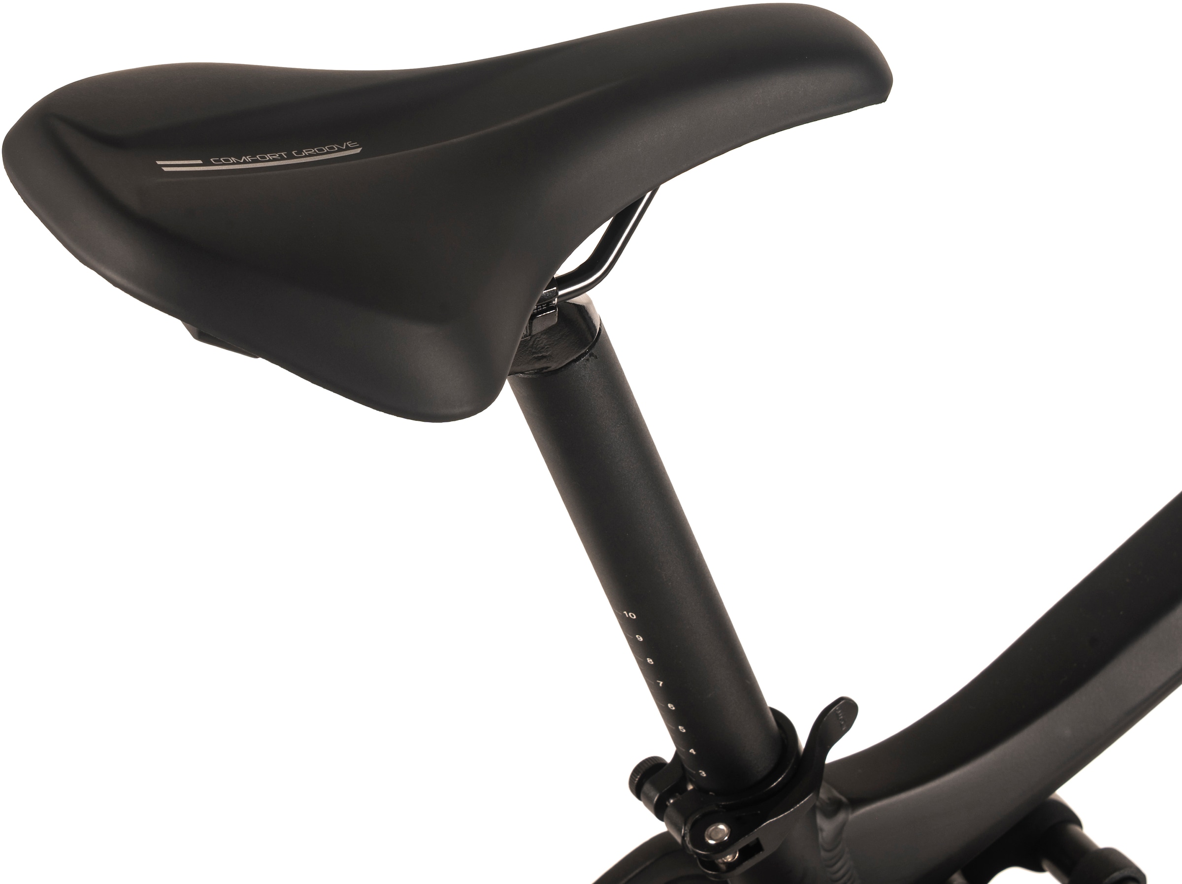 Adore E-Bike »Fully 29" Enforce 3.0 Mittelmotor 130NM / 15Ah Schwarz matt«, 9 Gang, Shimano, Cues, Mittelmotor 250 W