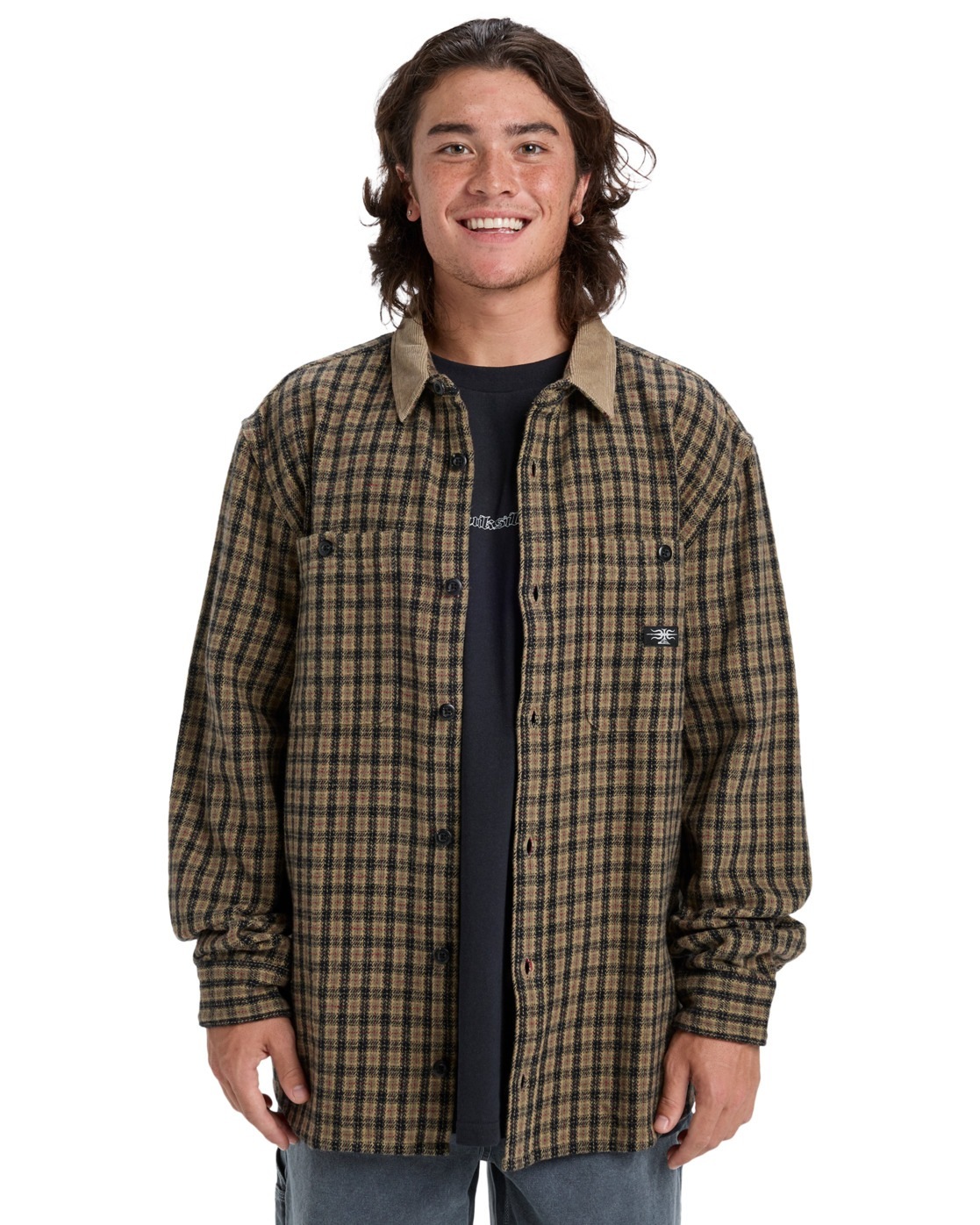 Quiksilver Langarmhemd "Mercury Sandstrokes" günstig online kaufen