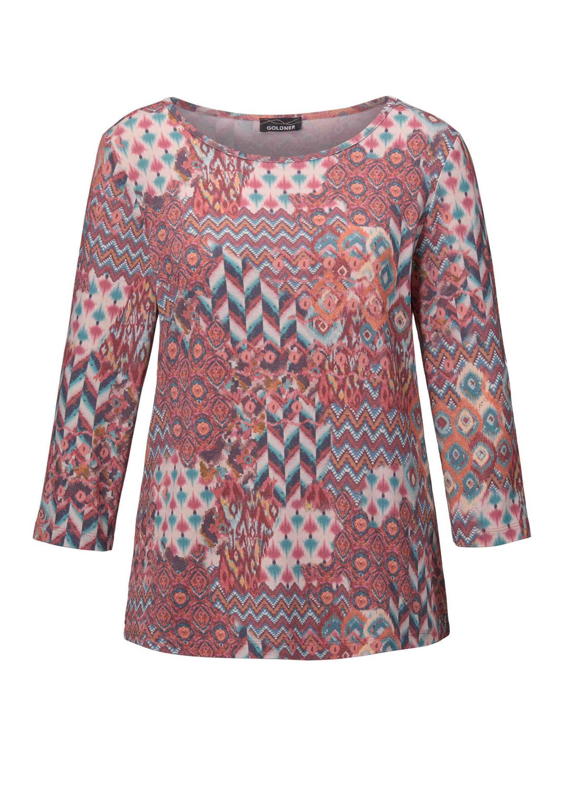 GOLDNER Print-Shirt "Kurzgröße Shirt" günstig online kaufen