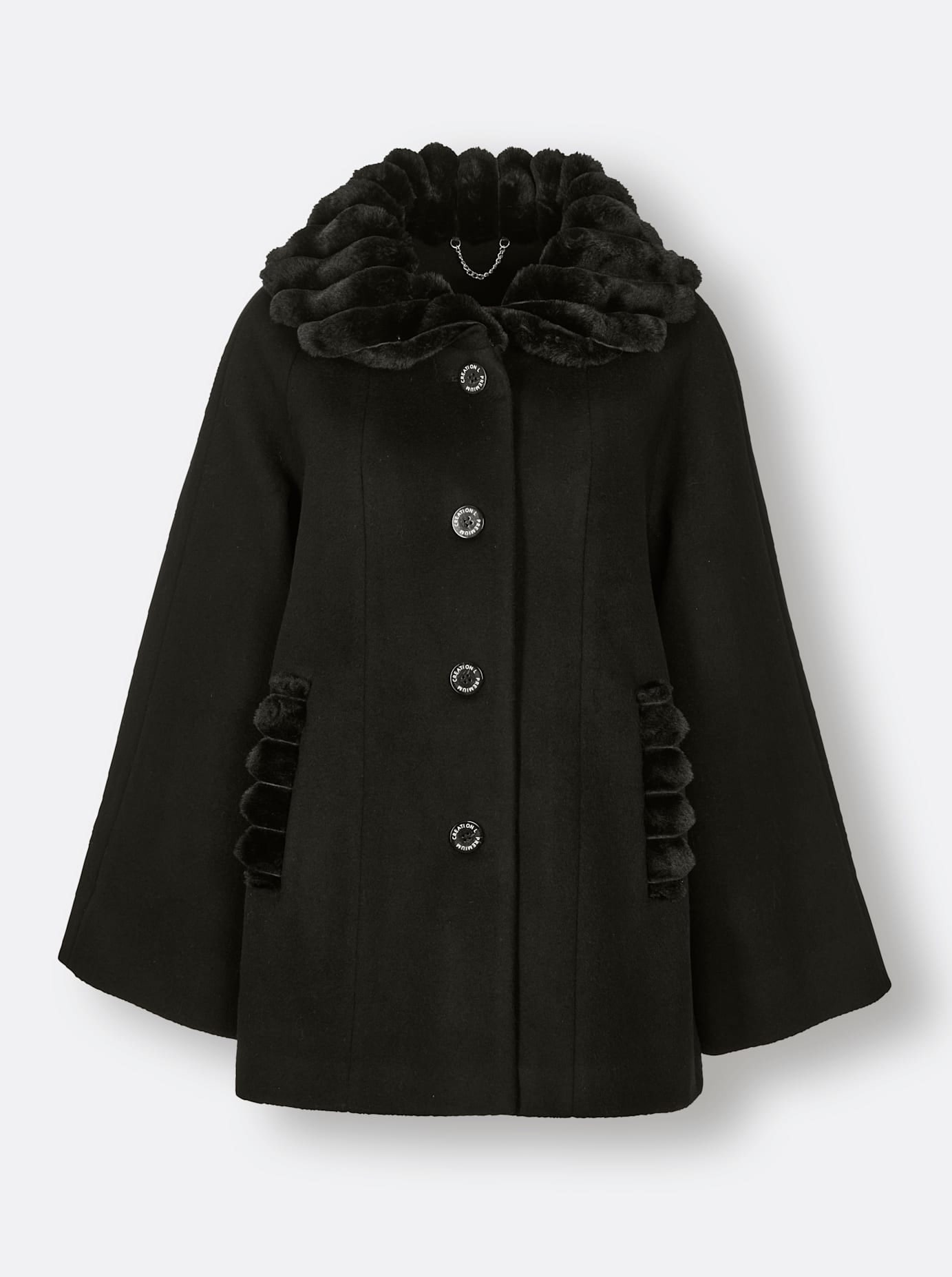CREATION L PREMIUM Wolljacke, ohne Kapuze
